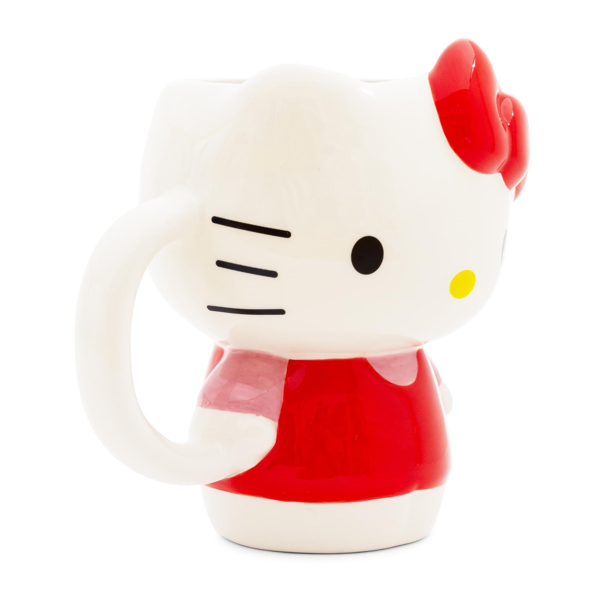 Foto 4 pulgar | Vestido Rojo Mug Silver Buffalo Sanrio Hello Kitty  600 Ml - Venta Internacional.