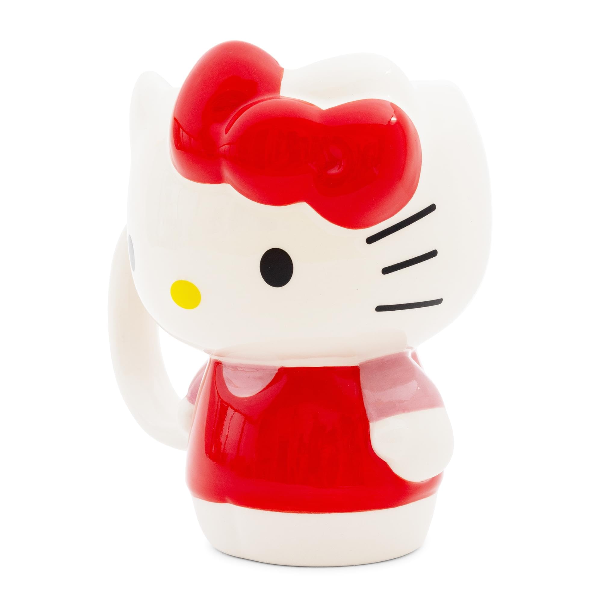 Foto 4 | Vestido Rojo Mug Silver Buffalo Sanrio Hello Kitty  600 Ml - Venta Internacional.