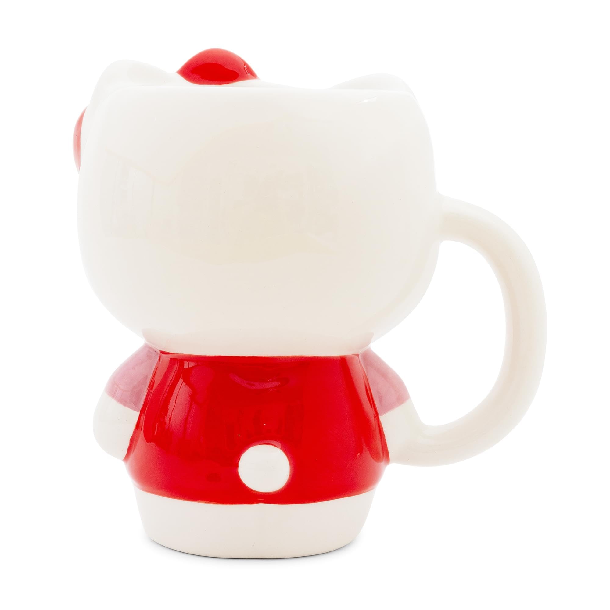Foto 5 | Vestido Rojo Mug Silver Buffalo Sanrio Hello Kitty  600 Ml - Venta Internacional.