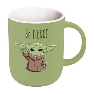 Foto 1 | Taza Para Capuchino Star Wars Grogu Be Fierce 473 Ml - Venta Internacional.