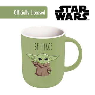 Foto 5 | Taza Para Capuchino Star Wars Grogu Be Fierce 473 Ml - Venta Internacional.
