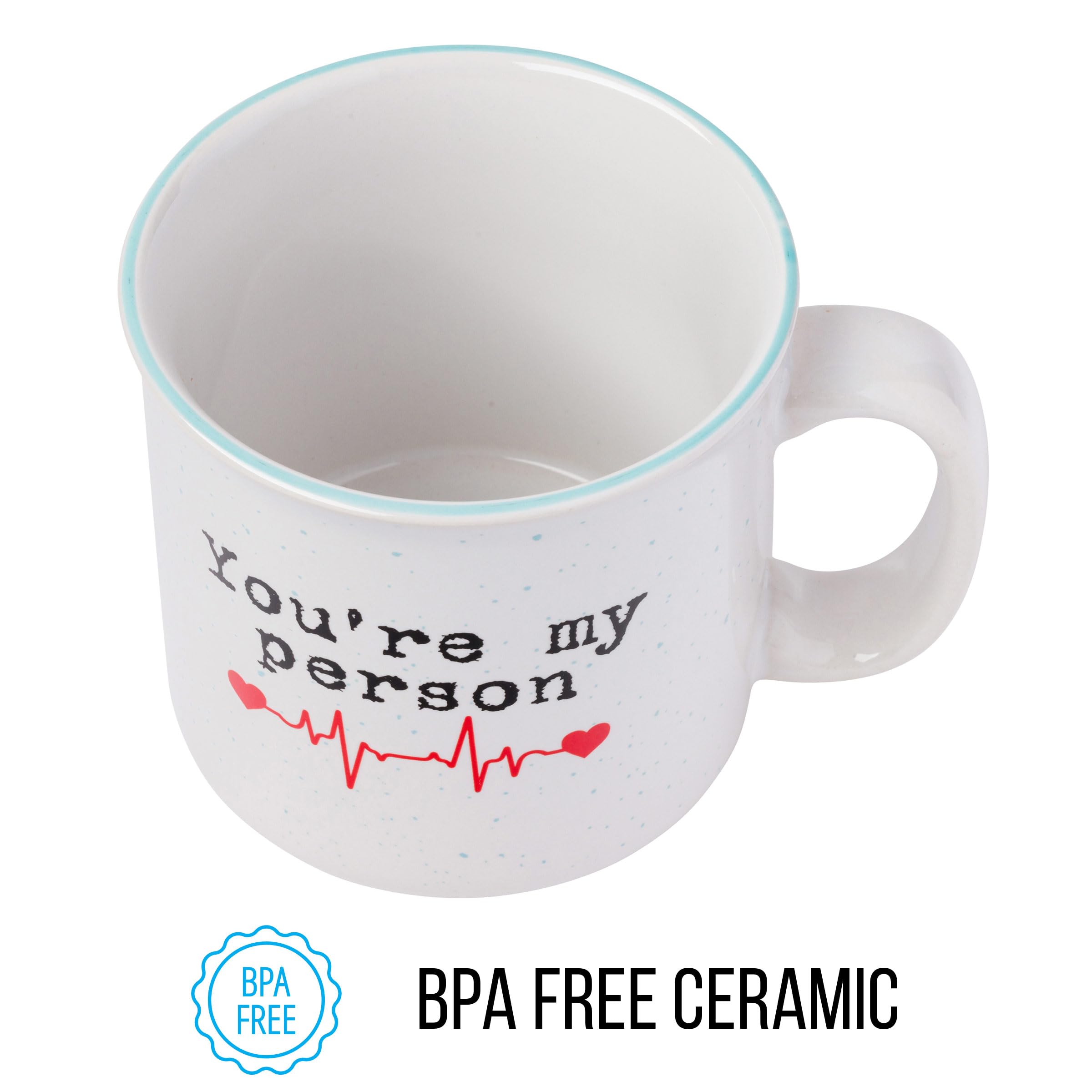 Foto 4 pulgar | Taza Camper Silver Buffalo Grey's Anatomy You're My Person  600 Ml - Venta Internacional.