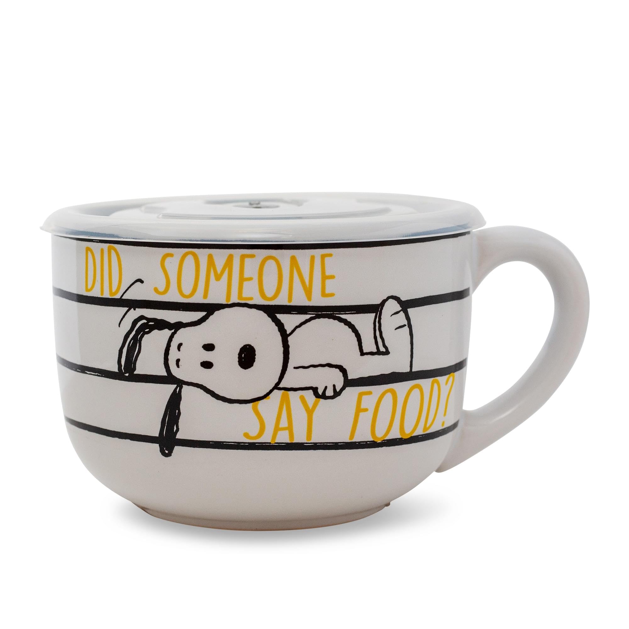 Foto 3 pulgar | Taza Para Sopa Silver Buffalo Peanuts Snoopy & Woodstock  700 Ml - Venta Internacional.