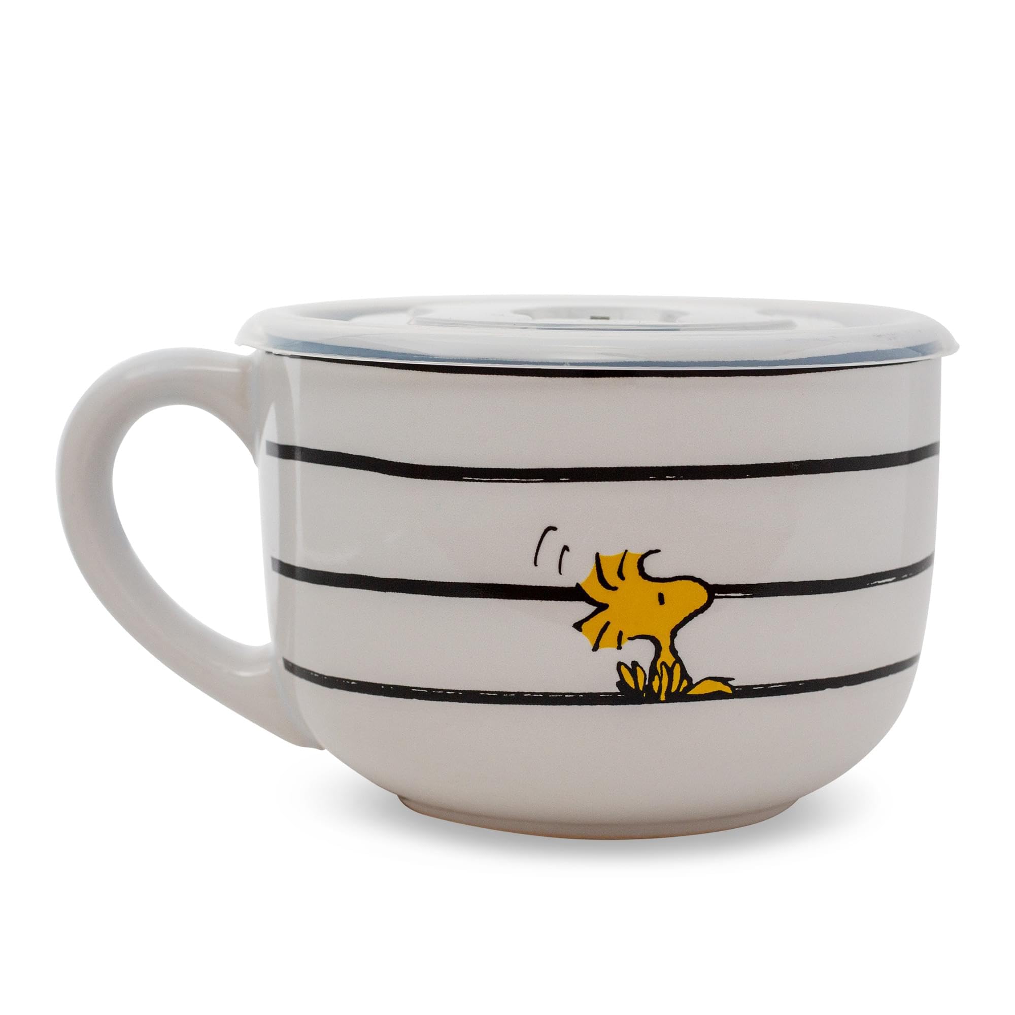 Foto 4 pulgar | Taza Para Sopa Silver Buffalo Peanuts Snoopy & Woodstock  700 Ml - Venta Internacional.
