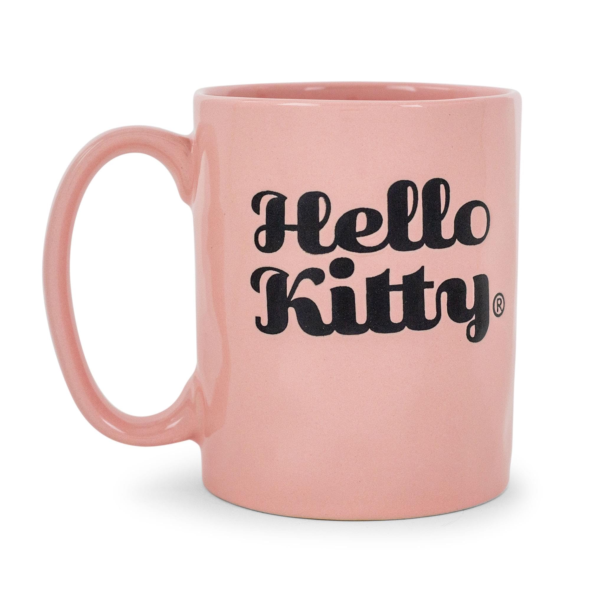 Foto 3 pulgar | Taza De Cerámica Toynk Sanrio Hello Kitty Flower Badge 530 Ml - Venta Internacional.