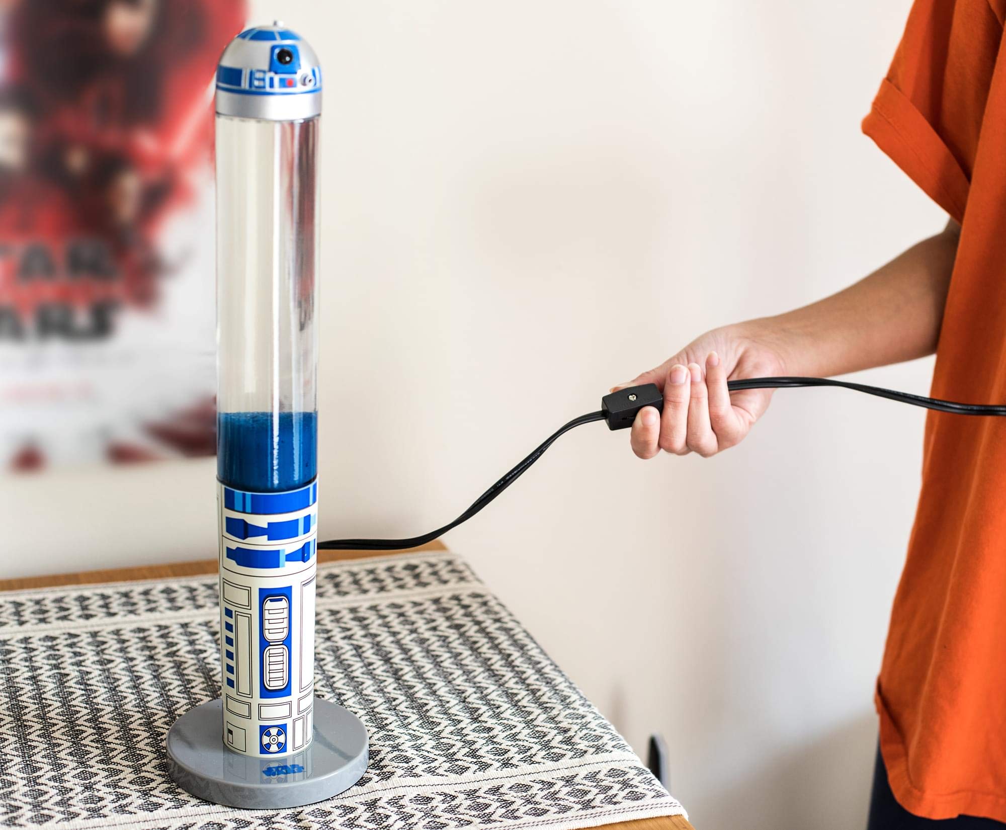Foto 4 | Lámpara Mood Light Star Wars R2-d2 Artoo Motion De 45 Cm - Venta Internacional.
