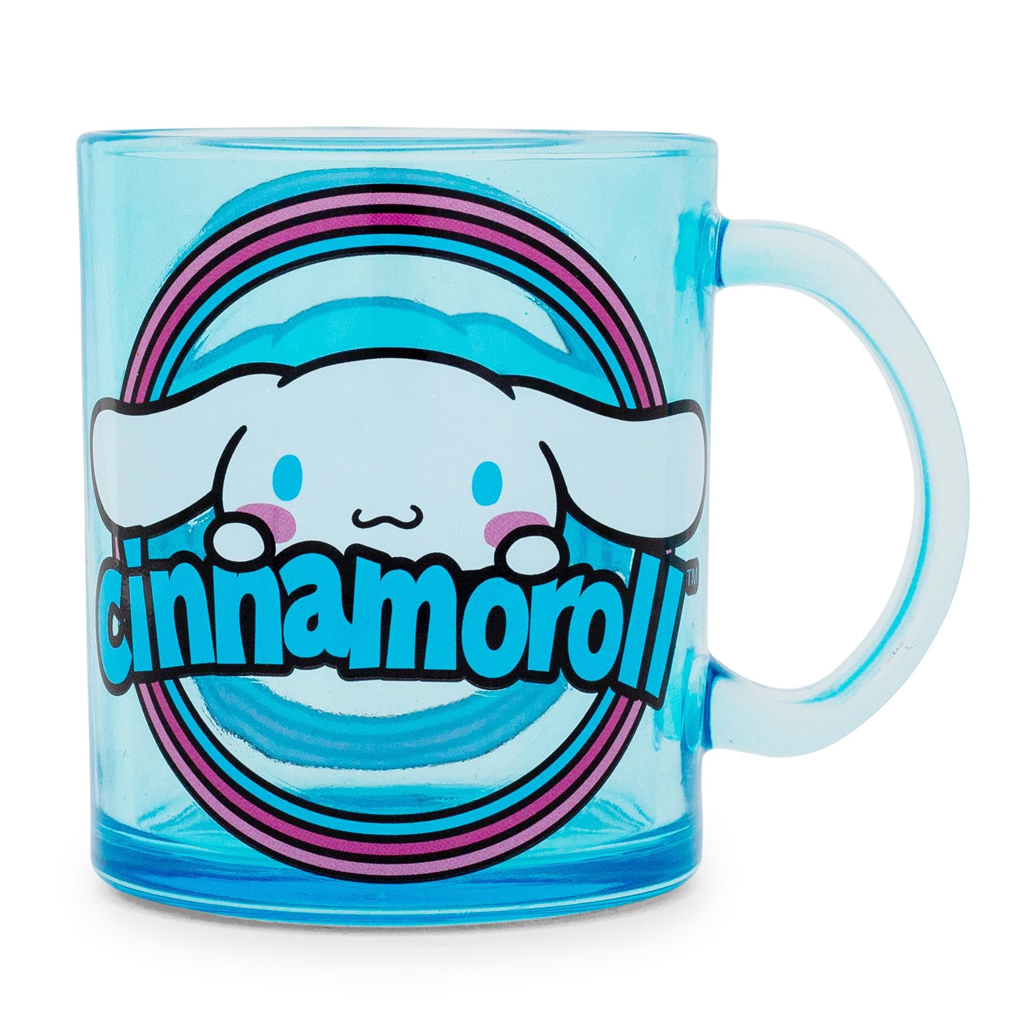 Foto 2 pulgar | Taza De Cristal Silver Buffalo Sanrio Cinnamoroll 530ml - Venta Internacional.