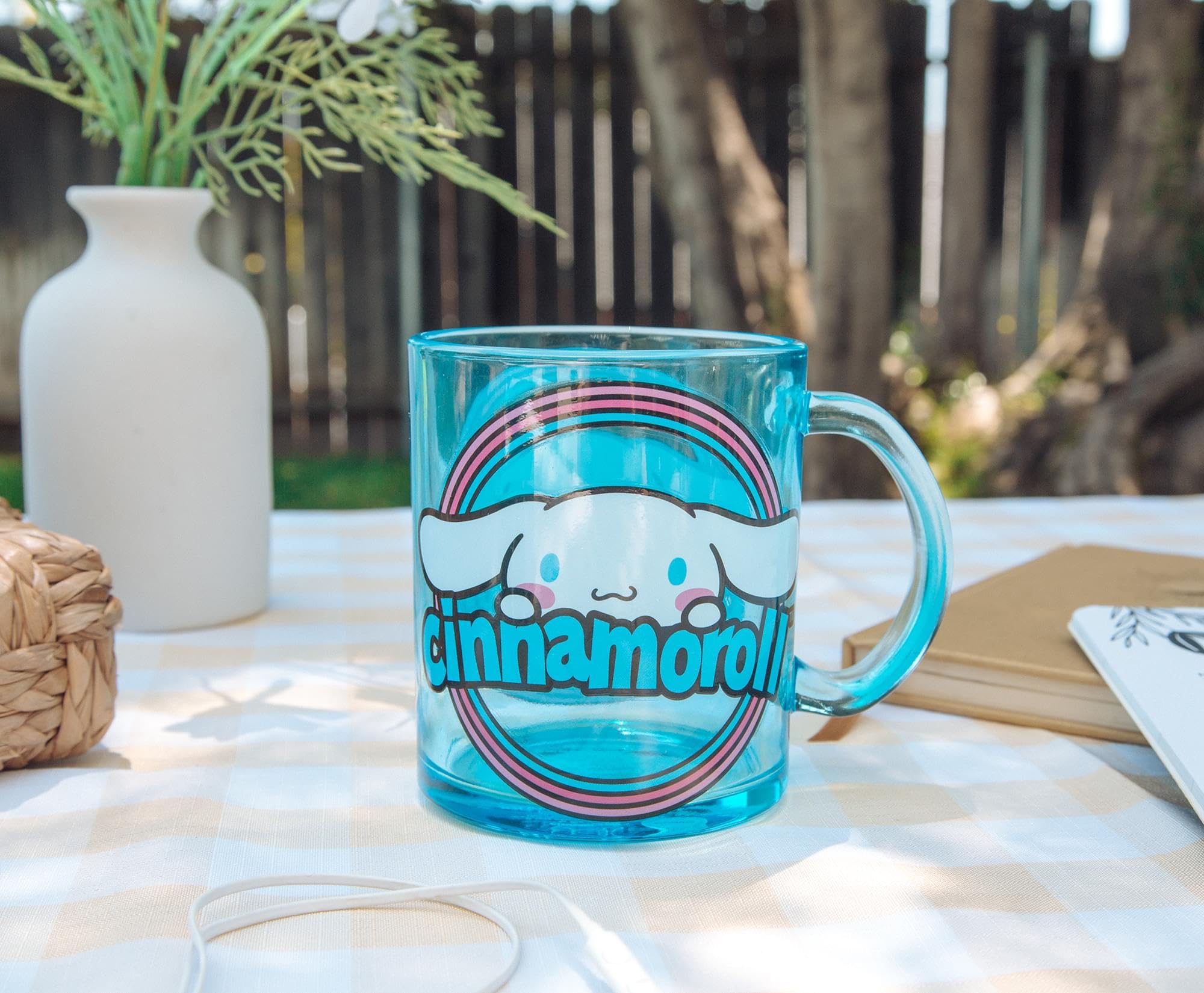 Foto 5 pulgar | Taza De Cristal Silver Buffalo Sanrio Cinnamoroll 530ml - Venta Internacional.