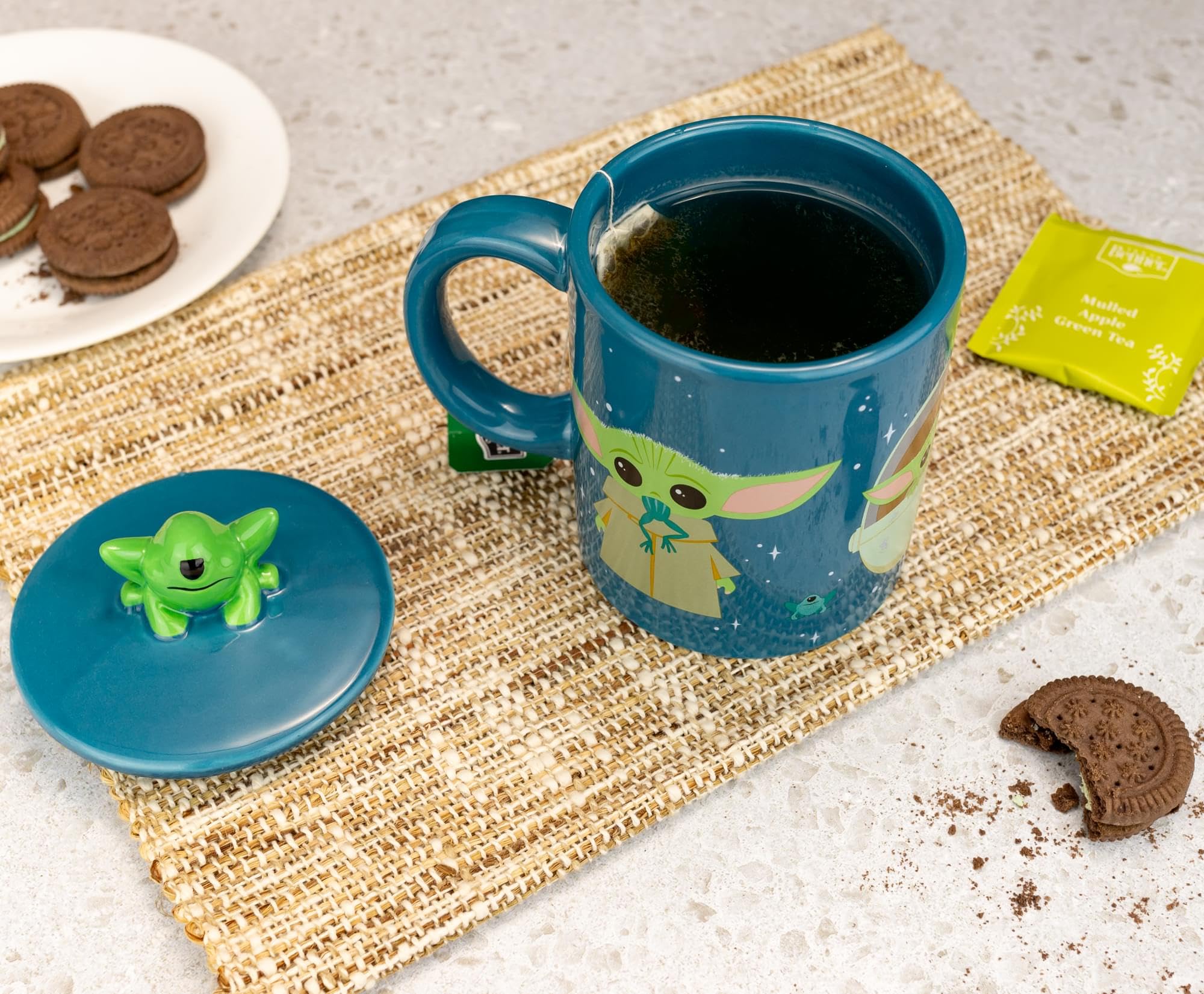 Foto 2 | Taza Plateada Buffalo Star Wars The Mandalorian Grogu 530 Ml - Venta Internacional.