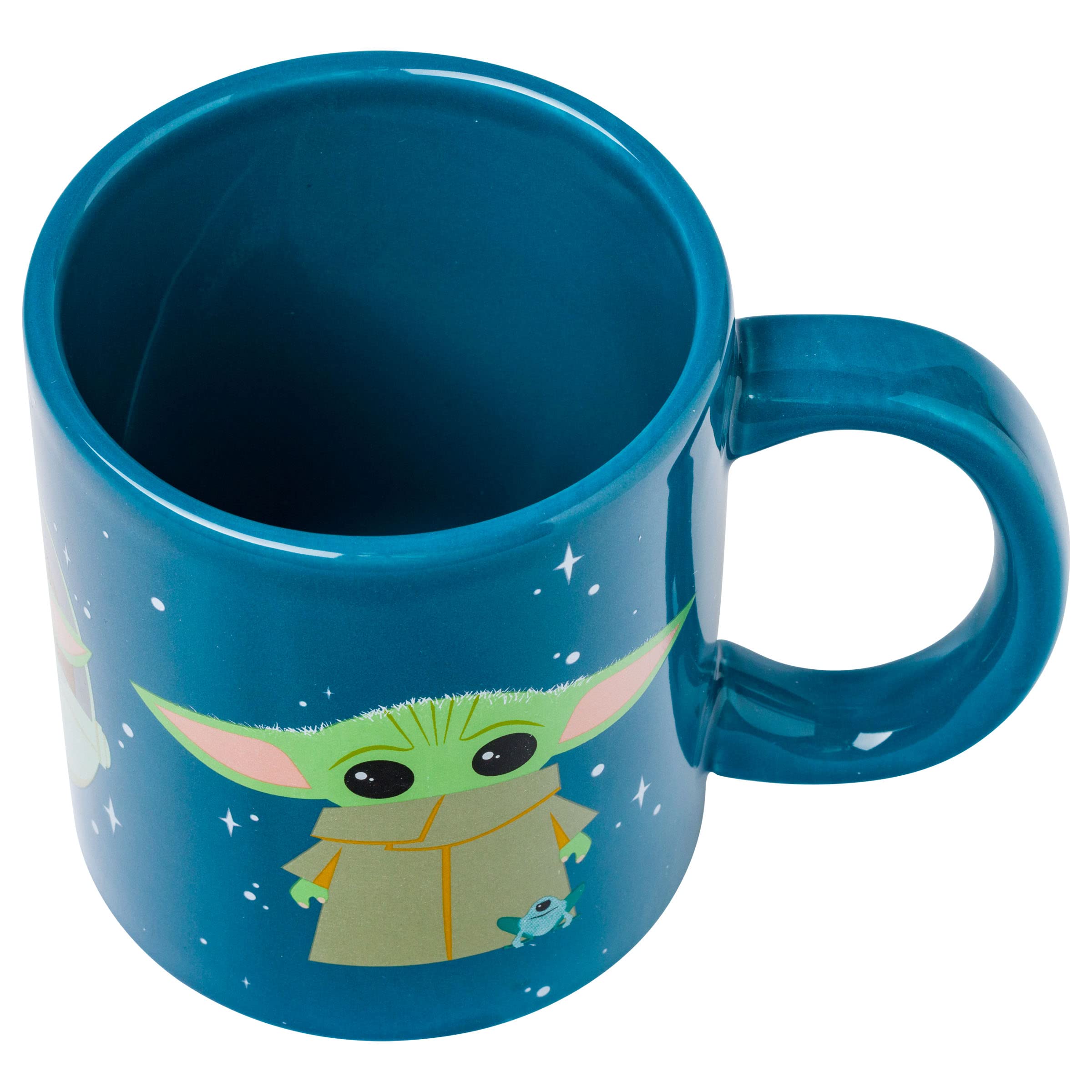Foto 4 | Taza Plateada Buffalo Star Wars The Mandalorian Grogu 530 Ml - Venta Internacional.