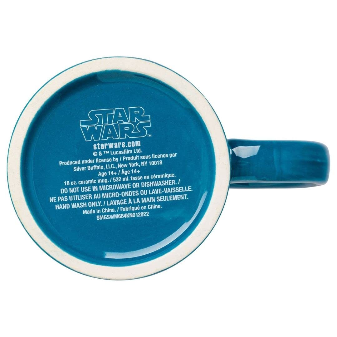 Foto 5 | Taza Plateada Buffalo Star Wars The Mandalorian Grogu 530 Ml - Venta Internacional.