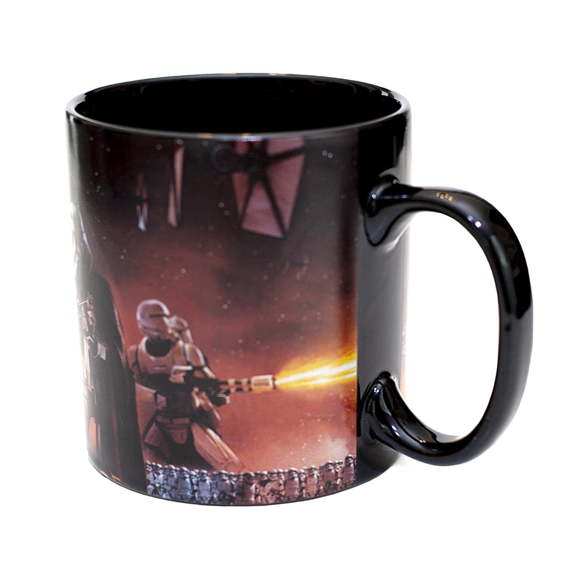 Foto 4 pulgar | Taza Envolvente Con Escena Envolvente De Star Wars El Despertar De La Fuerza  600 Ml - Venta Internacional.