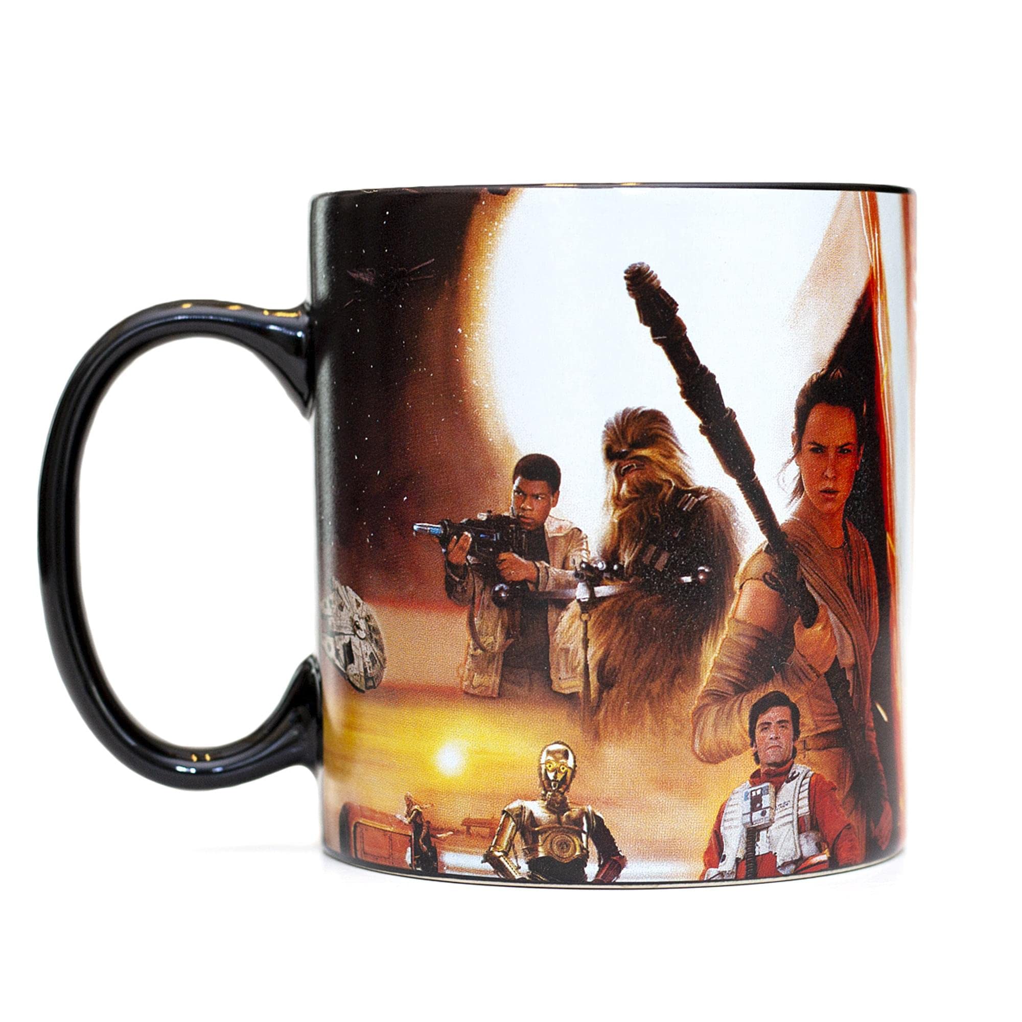 Foto 4 | Taza Envolvente Con Escena Envolvente De Star Wars El Despertar De La Fuerza  600 Ml - Venta Internacional.