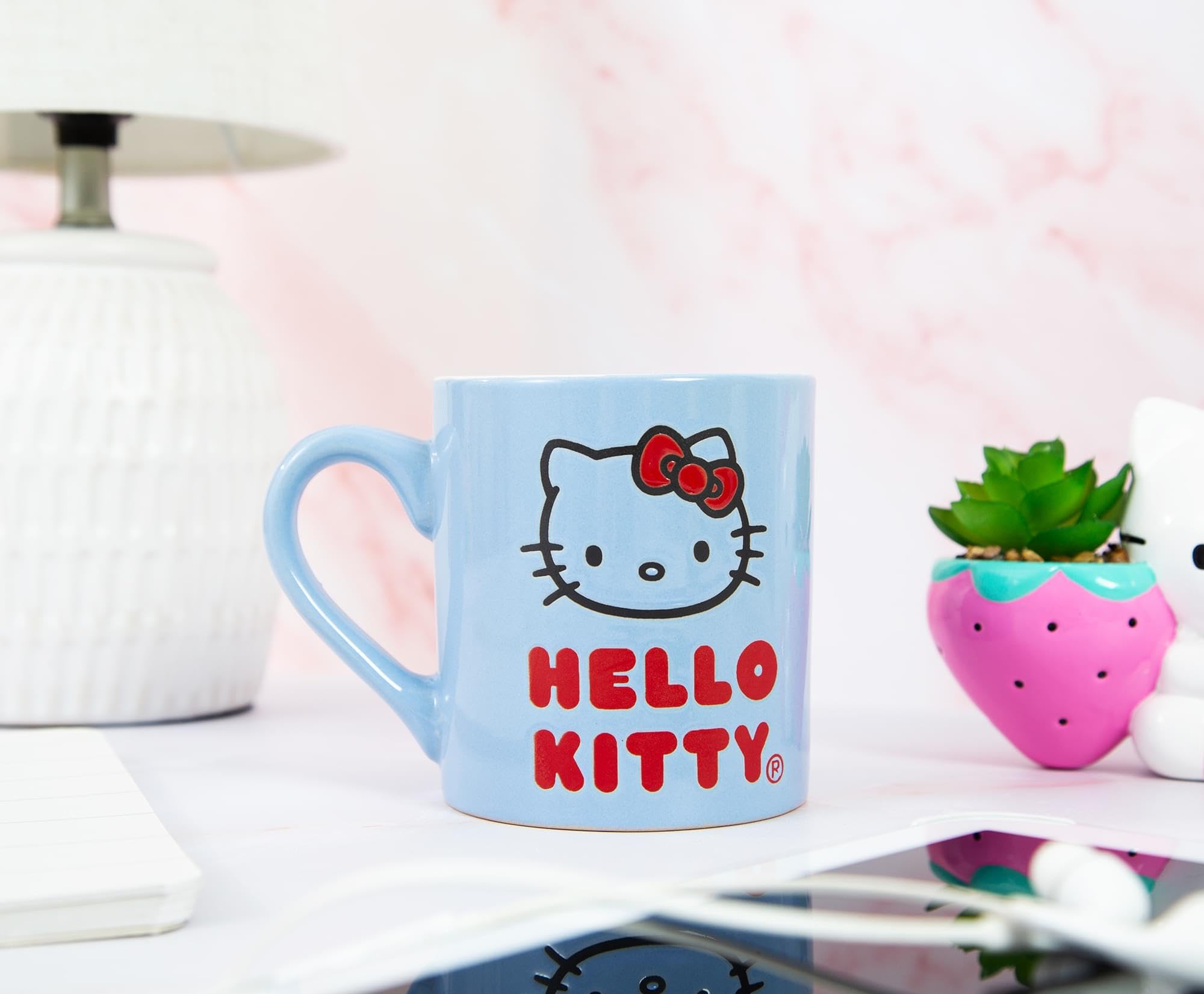 Foto 7 | Taza Silver Buffalo Sanrio Hello Kitty De Cerámica Resistente A La Cera  414 Ml - Venta Internacional.