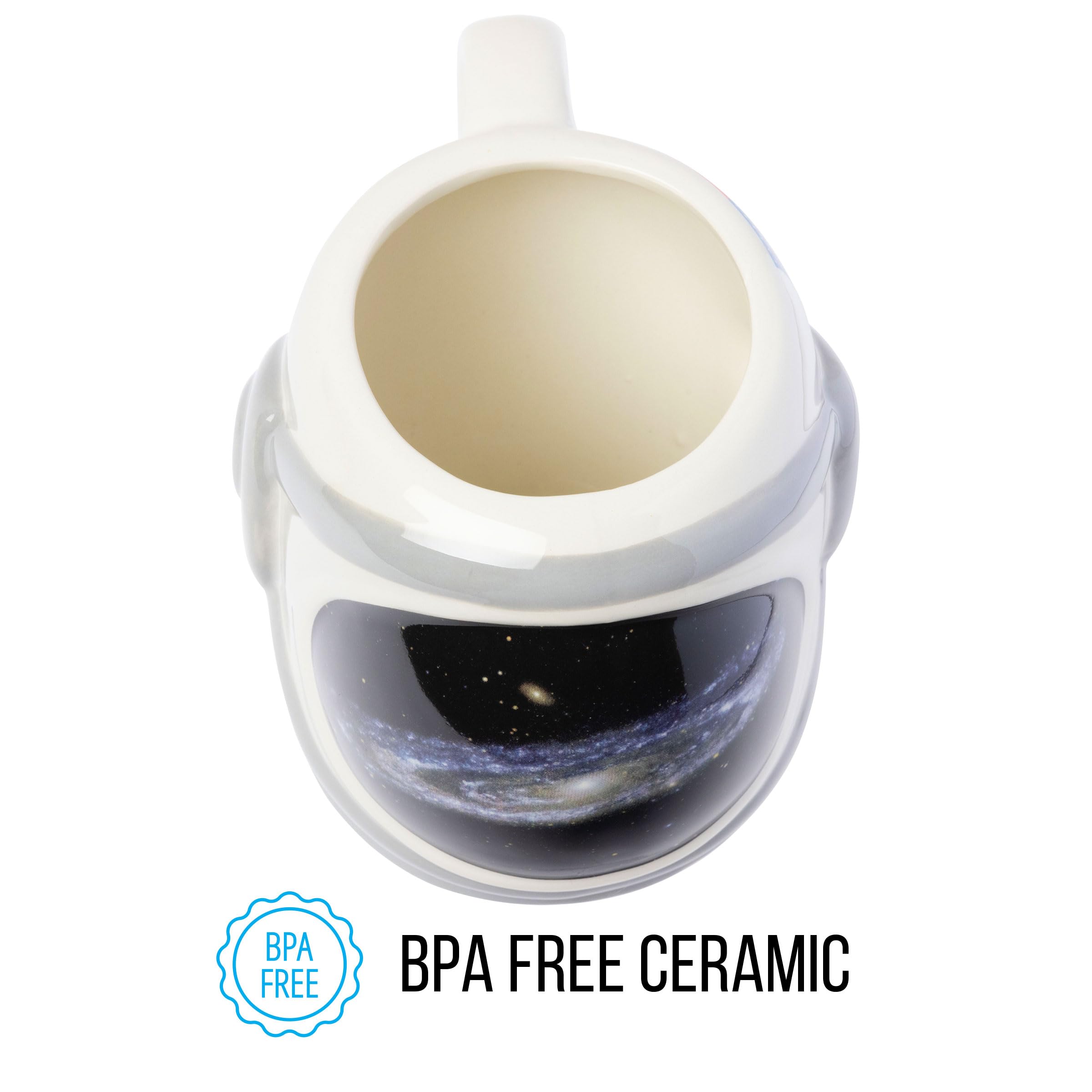 Foto 6 pulgar | Casco De Astronauta De La Nasa Mug Silver Buffalo Con Sistema Solar  600 Ml - Venta Internacional.