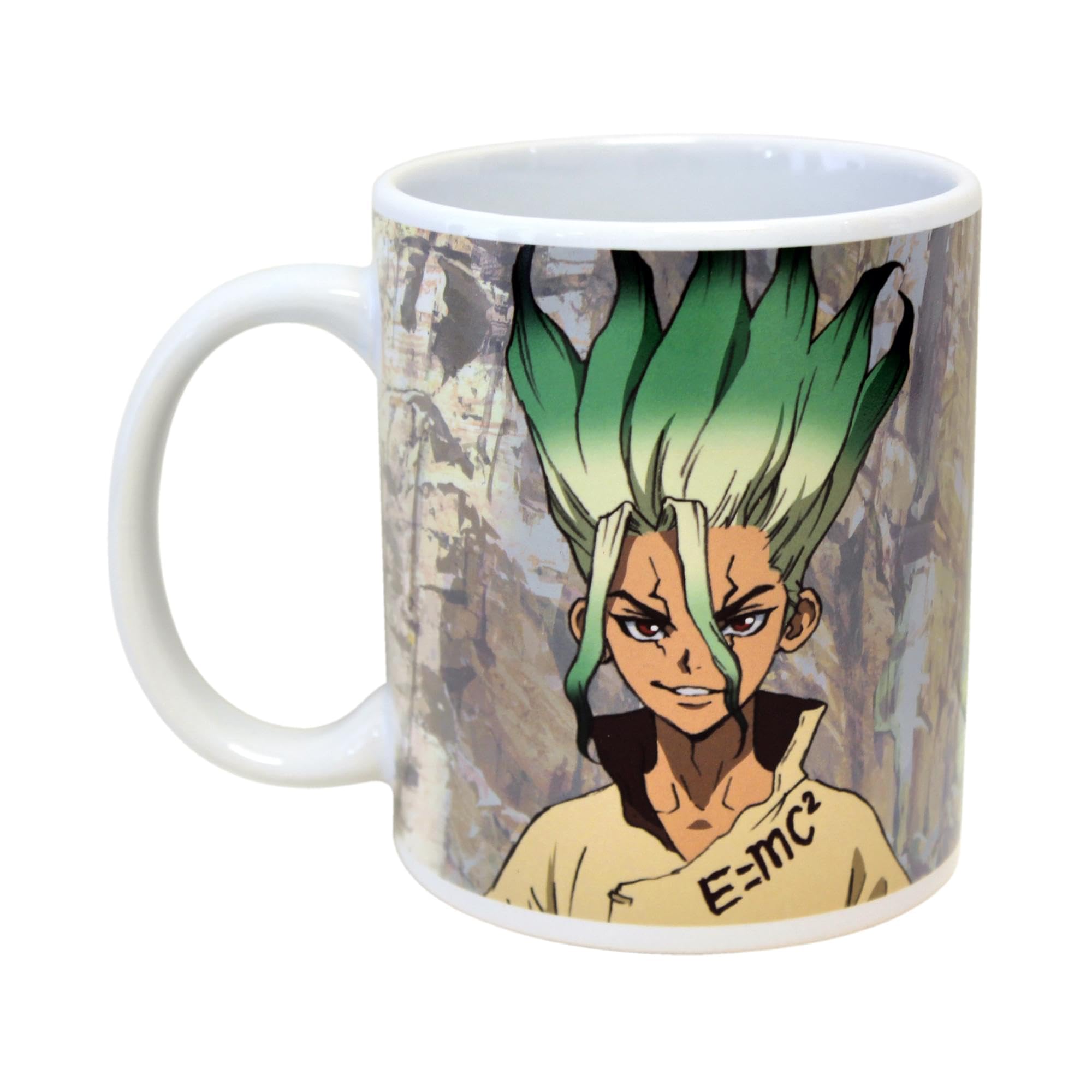 Foto 4 pulgar | Taza De Café Just Funky Dr. Stone Senku De 325 Ml Con Pin Esmaltado - Venta Internacional.