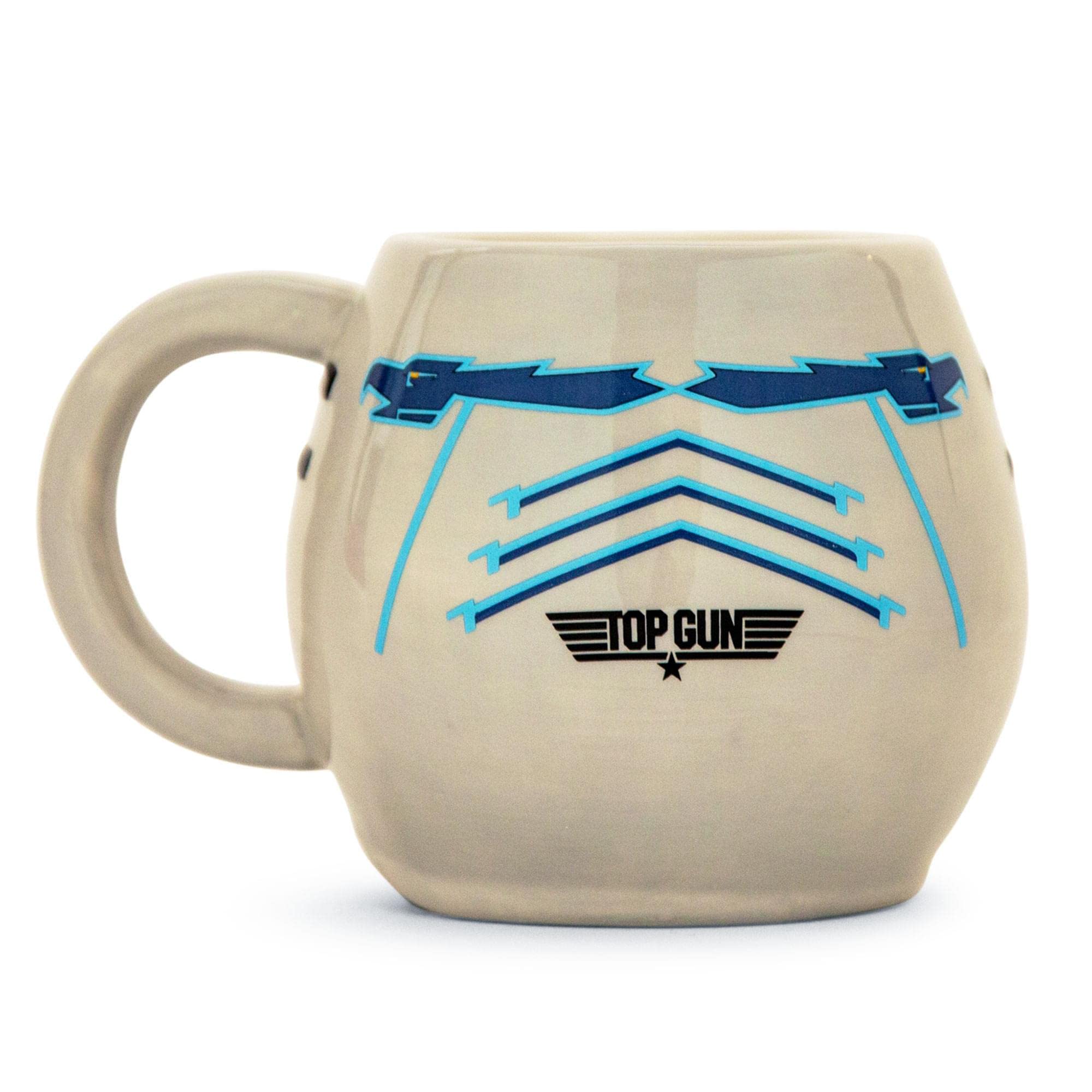 Foto 4 pulgar | Taza Silver Buffalo Top Gun: Maverick Iceman Helmet 600 Ml - Venta Internacional.