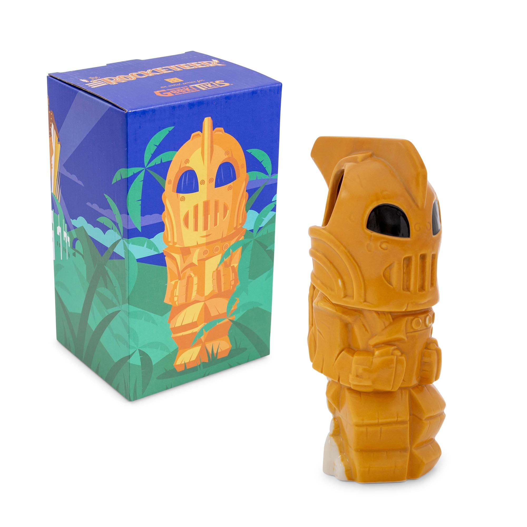 Foto 3 | Taza Disney The Rocketeer Geeki Tikis De Cerámica  480 Ml - Venta Internacional.