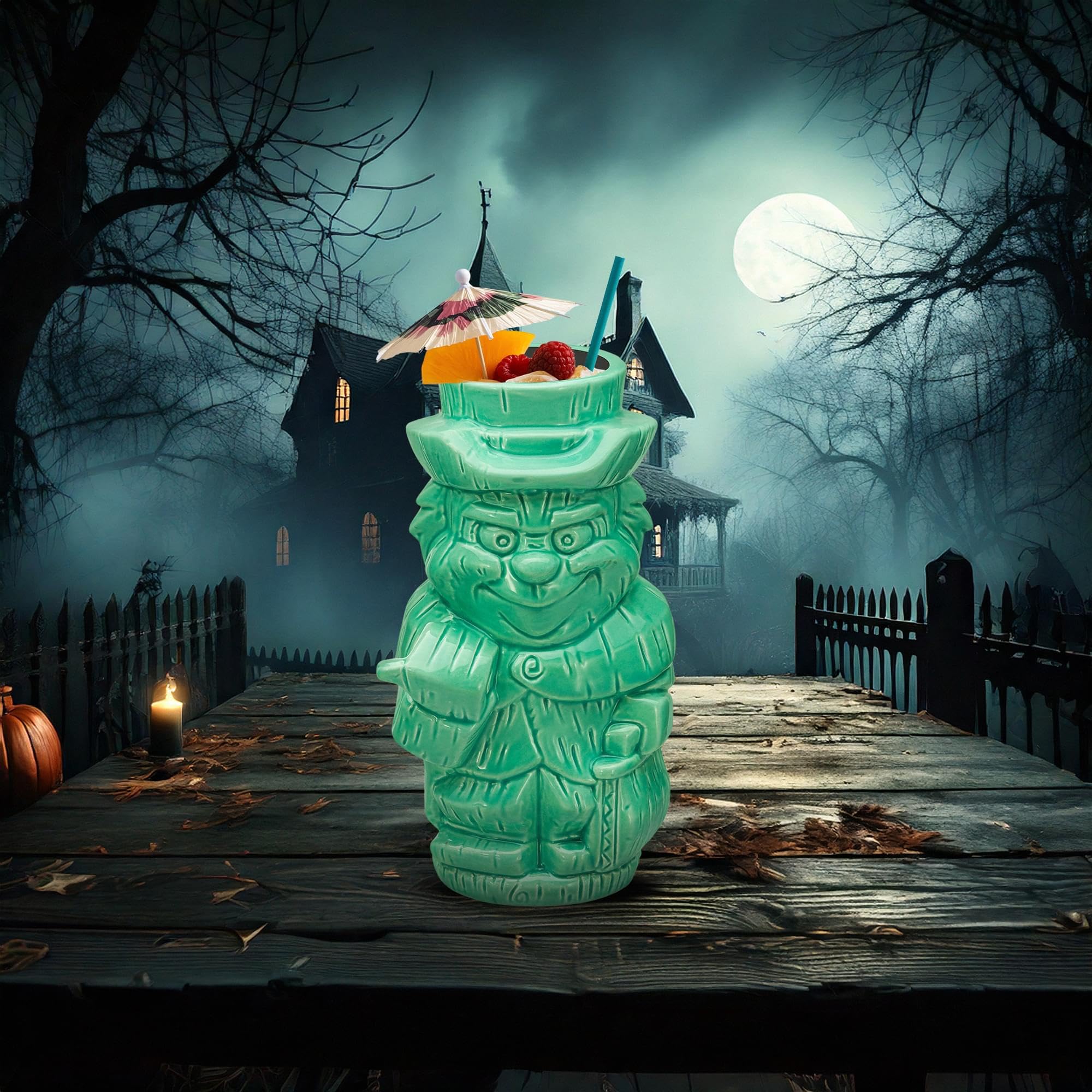 Foto 3 pulgar | Taza De Cerámica Disney The Haunted Mansion Phineas 400 Ml - Venta Internacional.