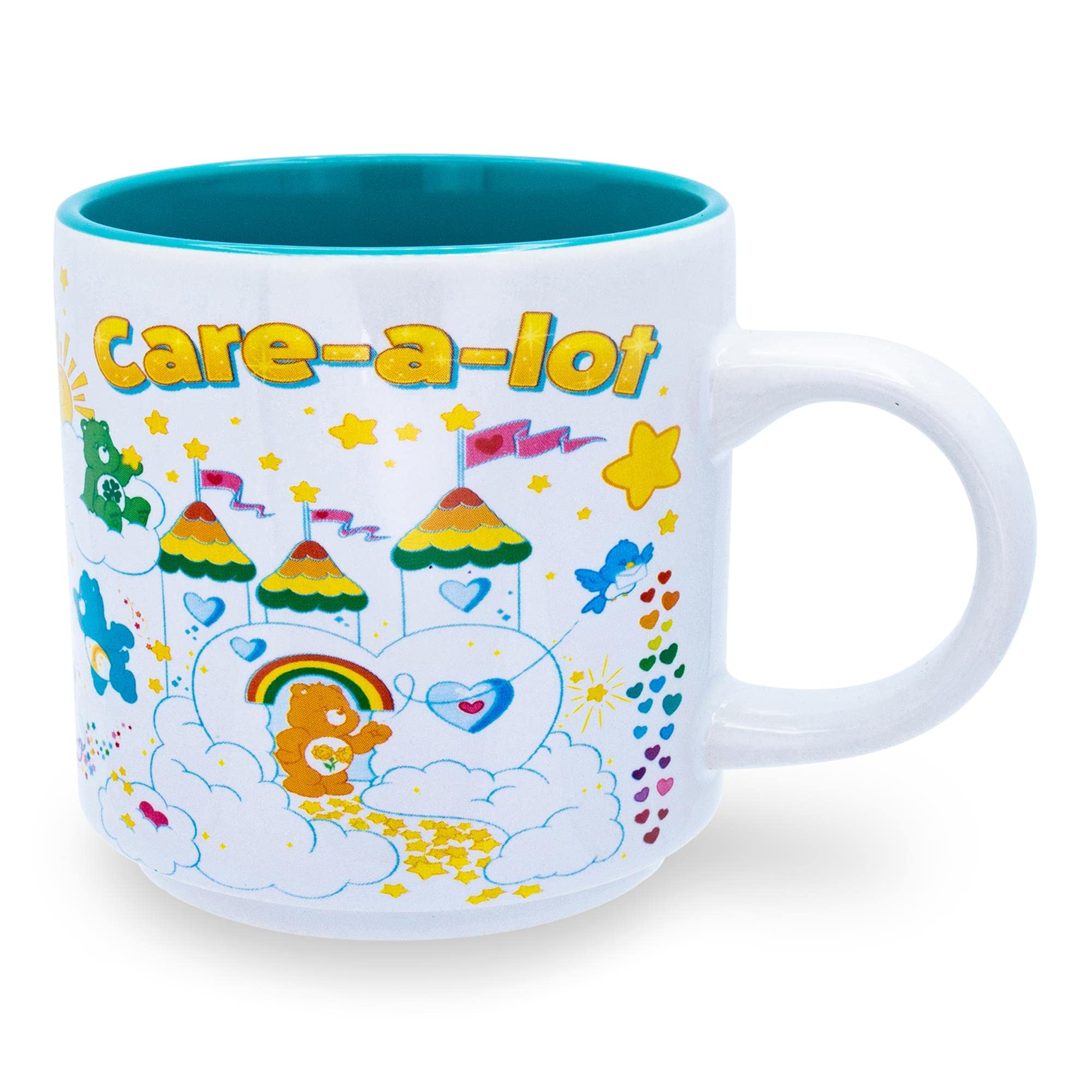 Foto 2 pulgar | Taza De Café Plateada Buffalo Care Bears Care-a-lot Icons - Venta Internacional.