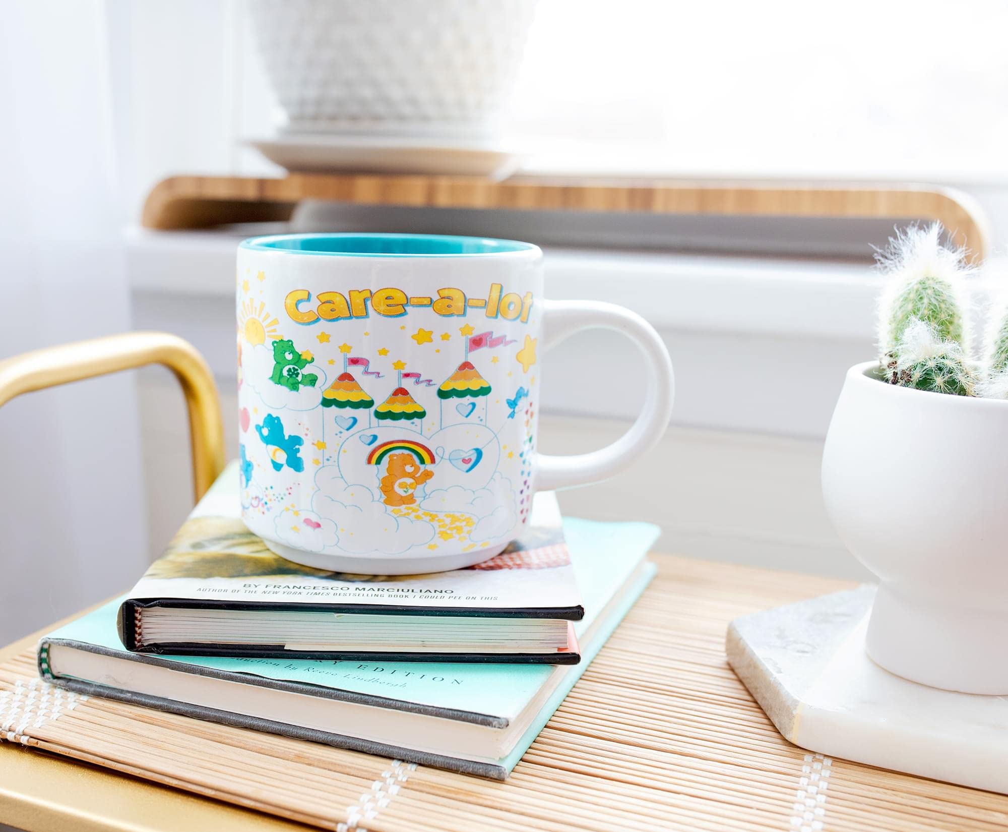 Foto 6 pulgar | Taza De Café Plateada Buffalo Care Bears Care-a-lot Icons - Venta Internacional.