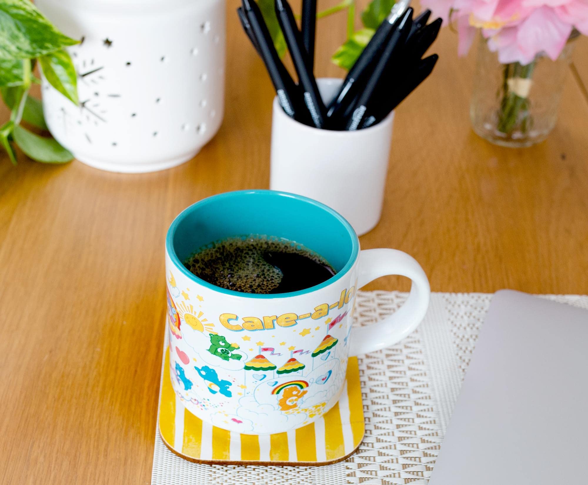 Foto 8 pulgar | Taza De Café Plateada Buffalo Care Bears Care-a-lot Icons - Venta Internacional.