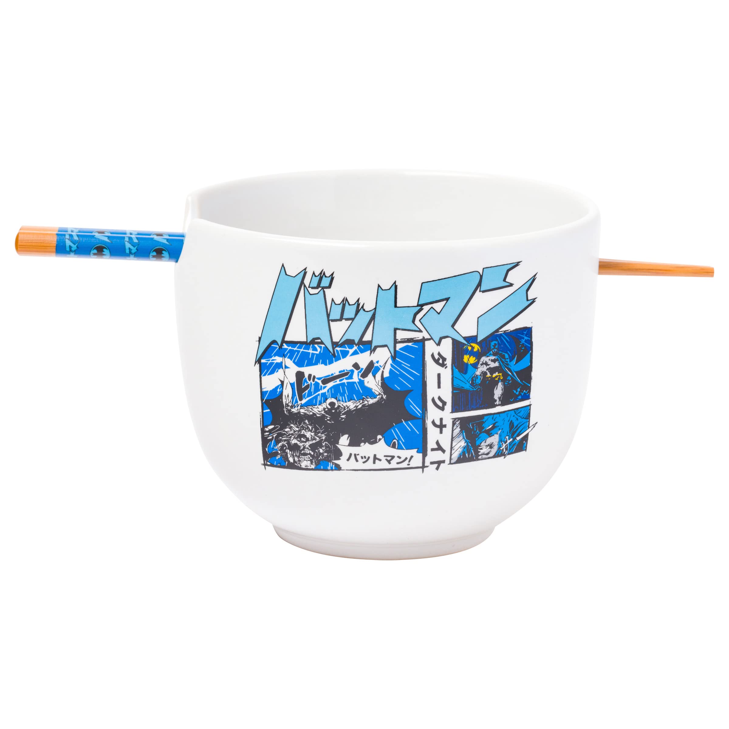 Foto 1 | Cuenco De Arroz Con Fideos Ramen  Plateado  Buffalo Dc Comics Batman  600 Ml - Venta Internacional.