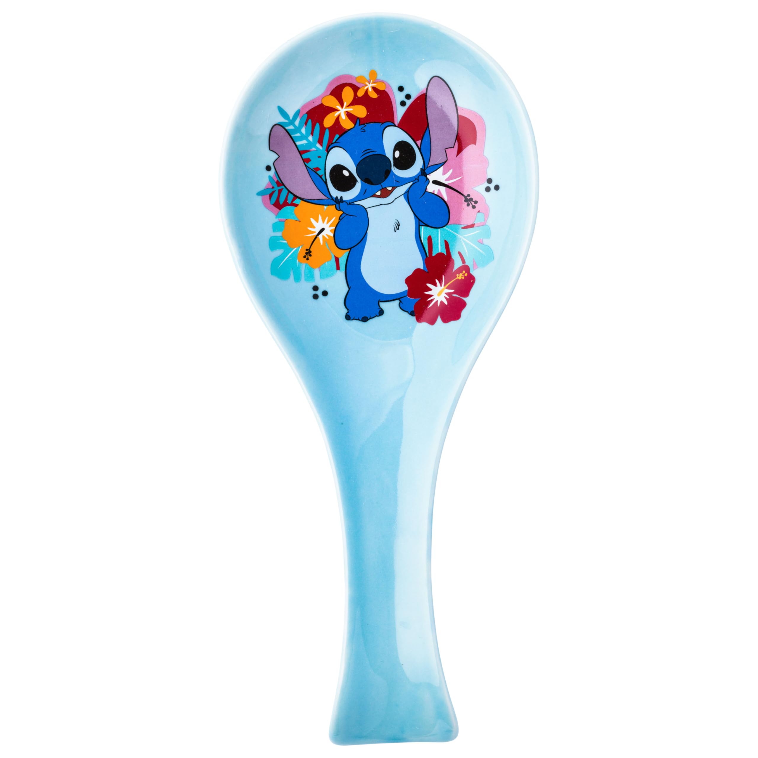 Foto 1 | Soporte Para Cucharas Silver Buffalo Disney Lilo And Stitch Ceramic - Venta Internacional.