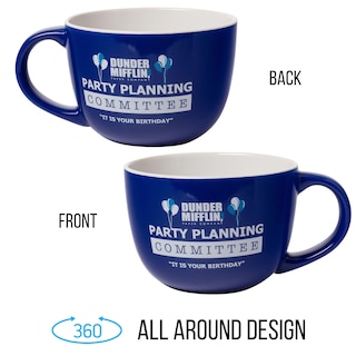 Foto 2 | Taza Para Sopa Silver Buffalo The Office Party Planning Committee 700 Ml - Venta Internacional.