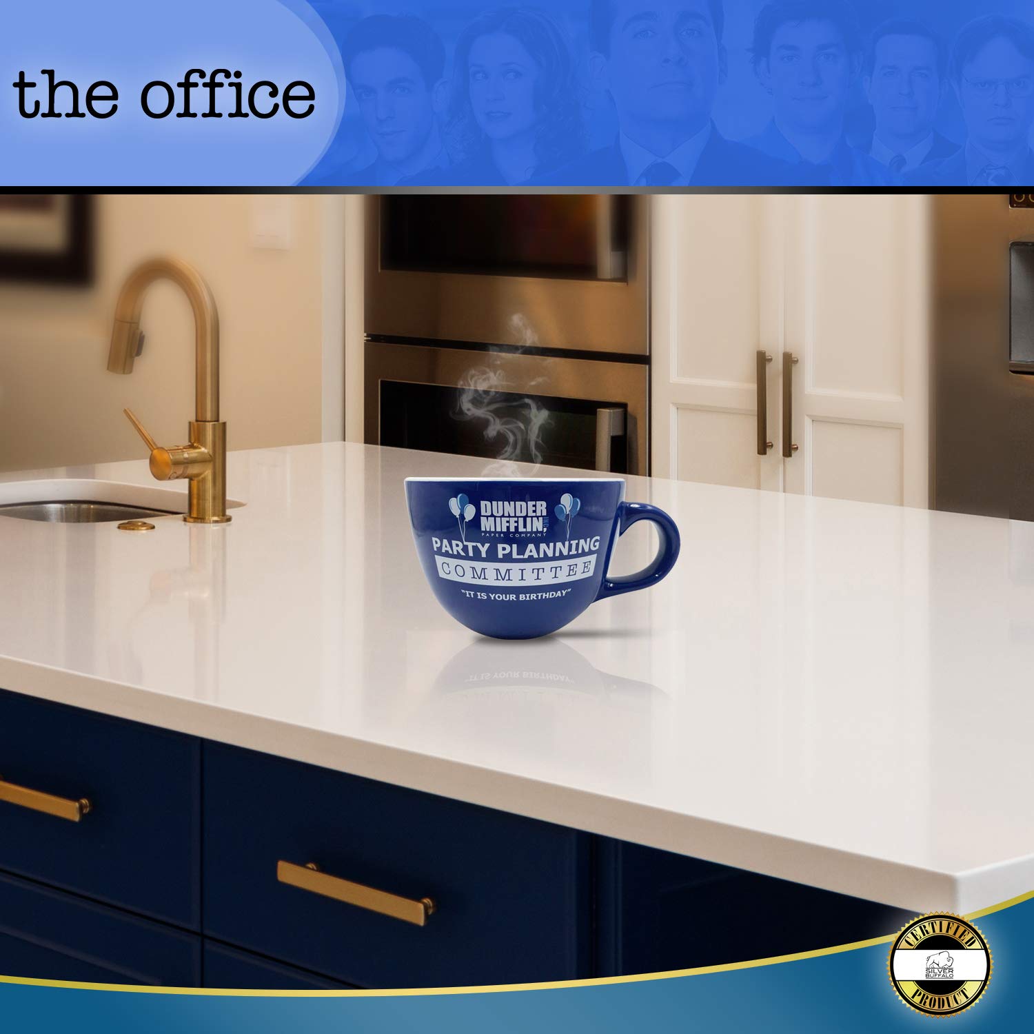 Foto 6 pulgar | Taza Para Sopa Silver Buffalo The Office Party Planning Committee  700 Ml - Venta Internacional.