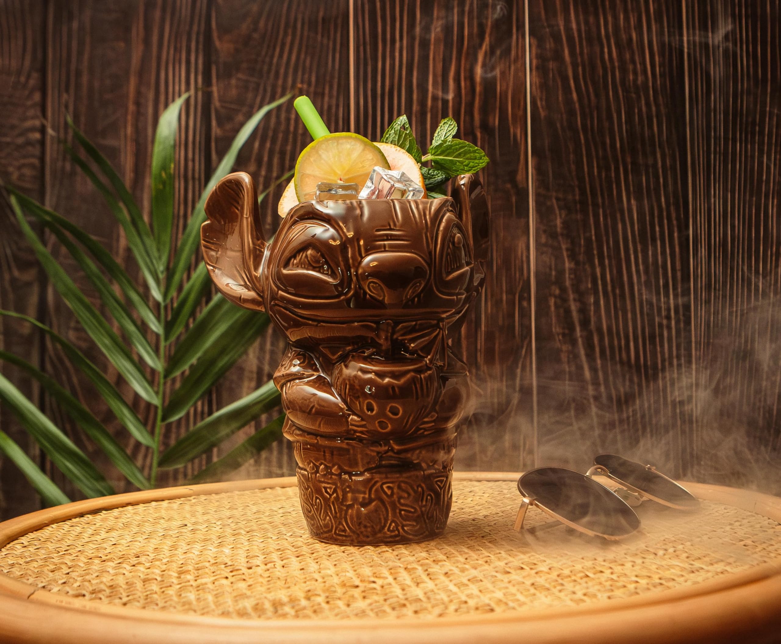 Foto 5 pulgar | Taza De Cerámica Disney Lilo & Stitch Aloha Geeki Tikis 560 Ml - Venta Internacional.