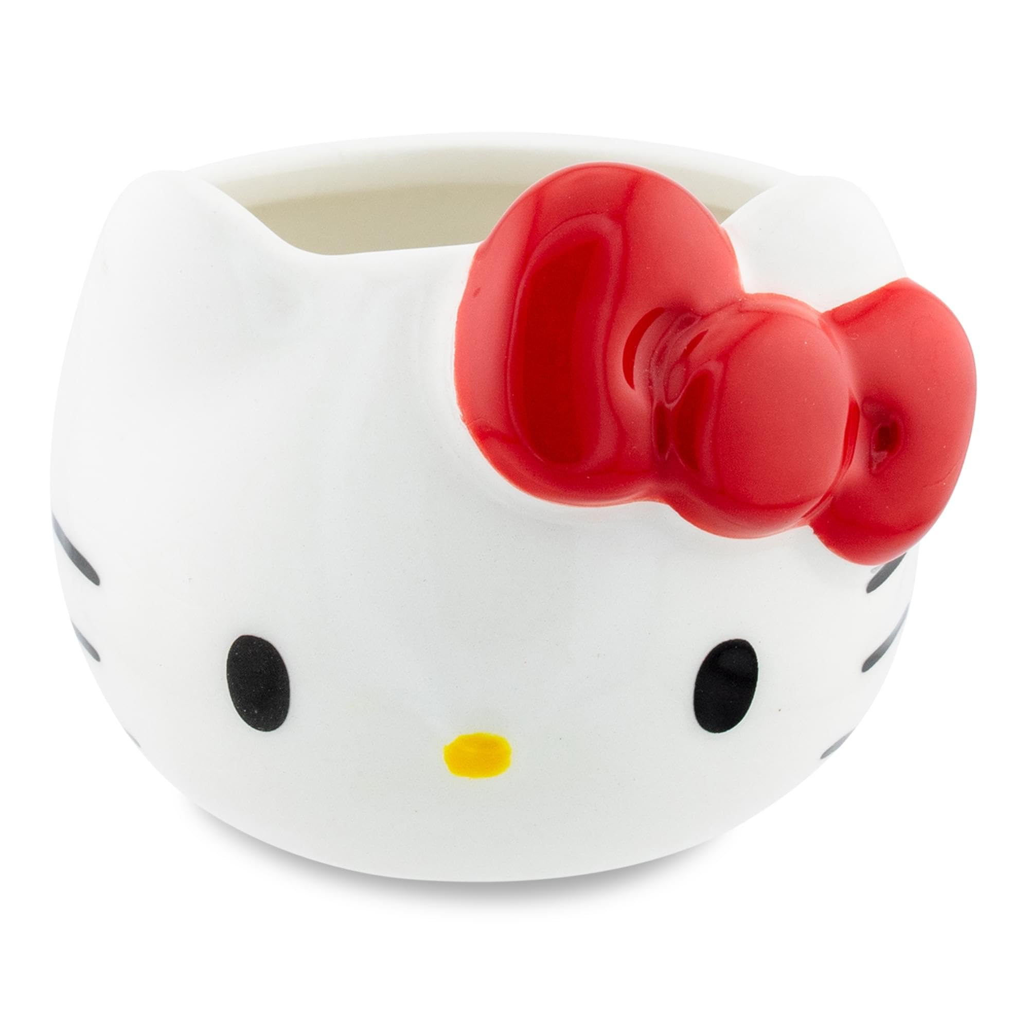 Foto 1 | Minitaza Sanrio Hello Kitty De Cerámica Esculpida Con Lazo Rojo  90 Ml - Venta Internacional.