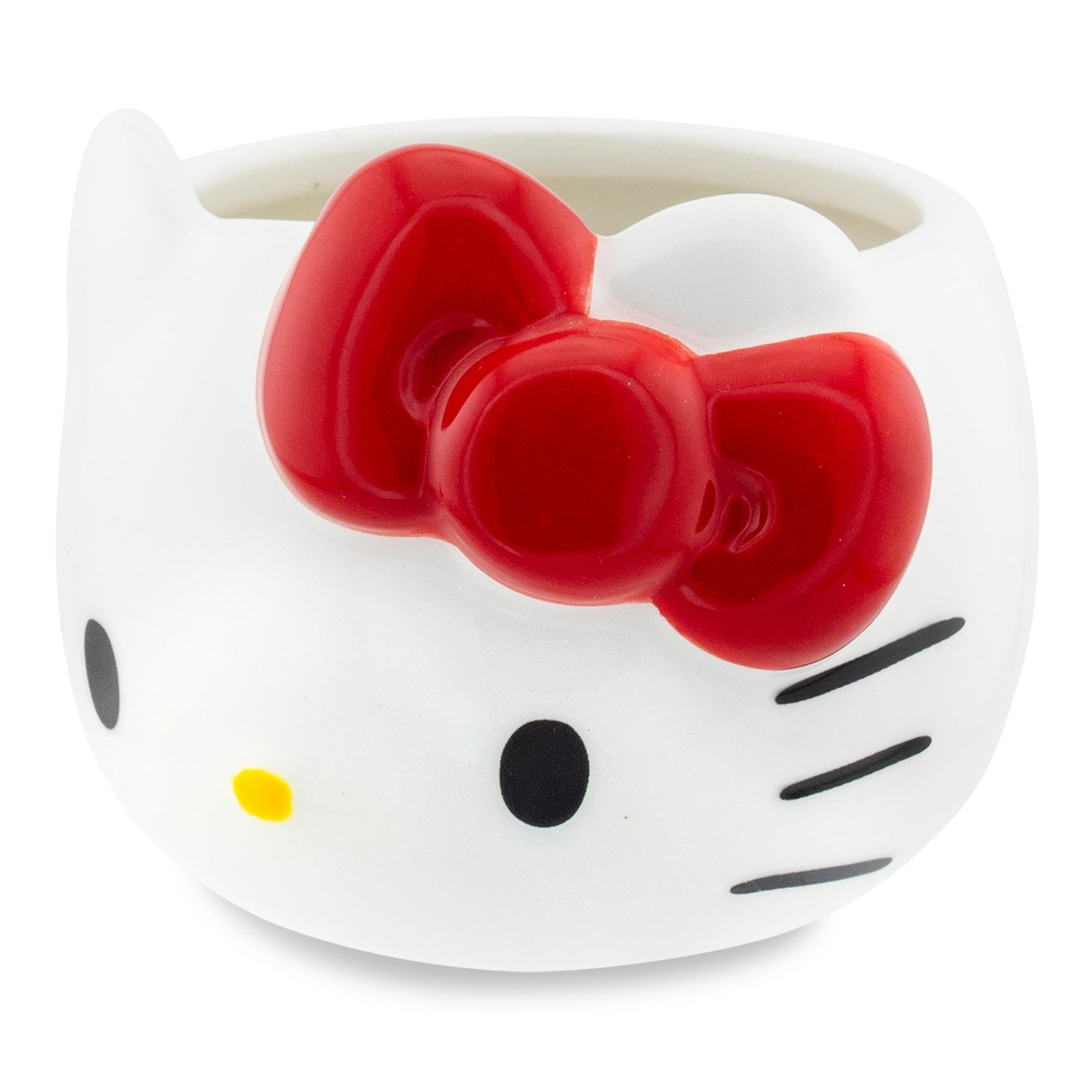 Foto 3 | Minitaza Sanrio Hello Kitty De Cerámica Esculpida Con Lazo Rojo  90 Ml - Venta Internacional.