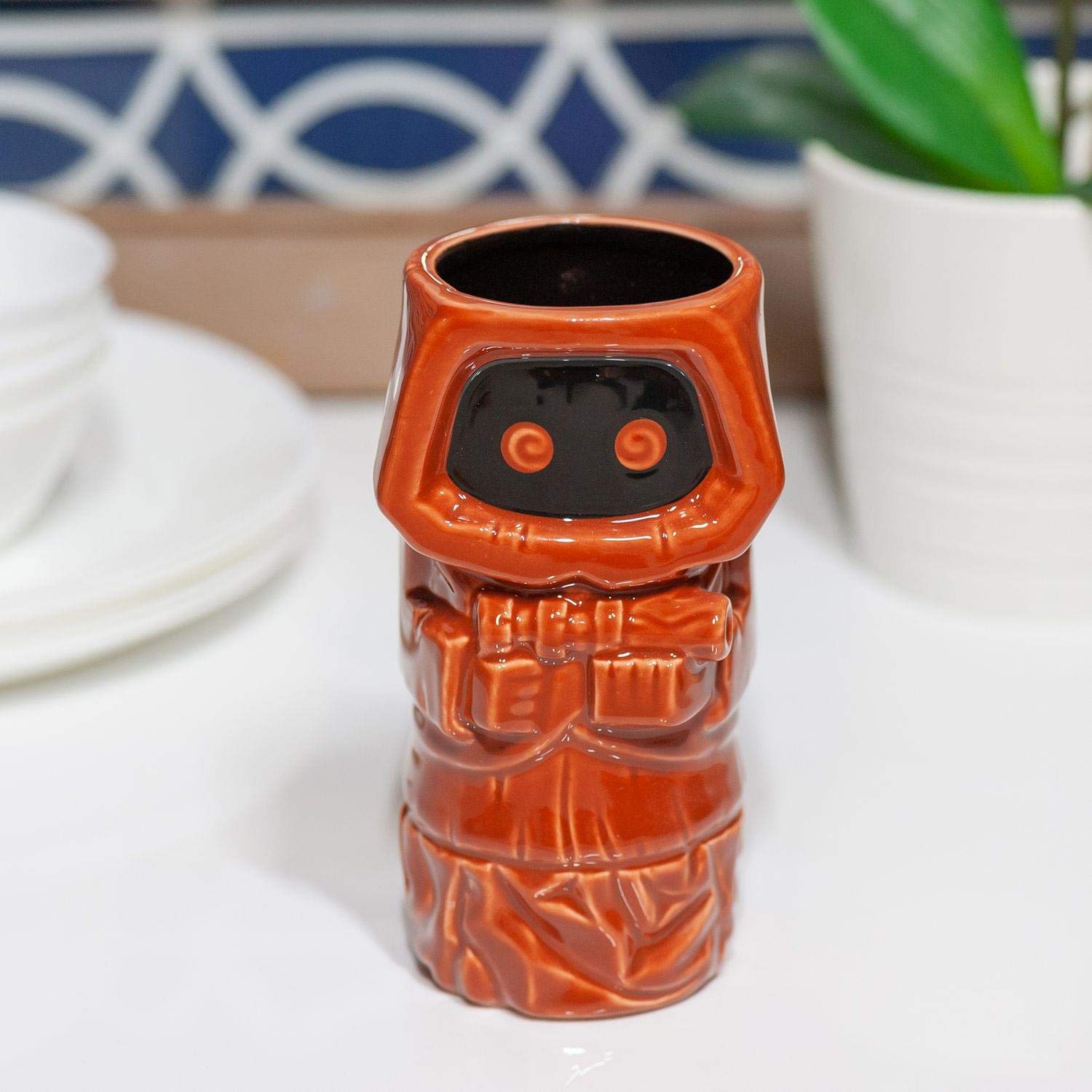 Foto 6 | Taza Star Wars Geeki Tikis Jawa Ceramic 400 Ml Official - Venta Internacional.