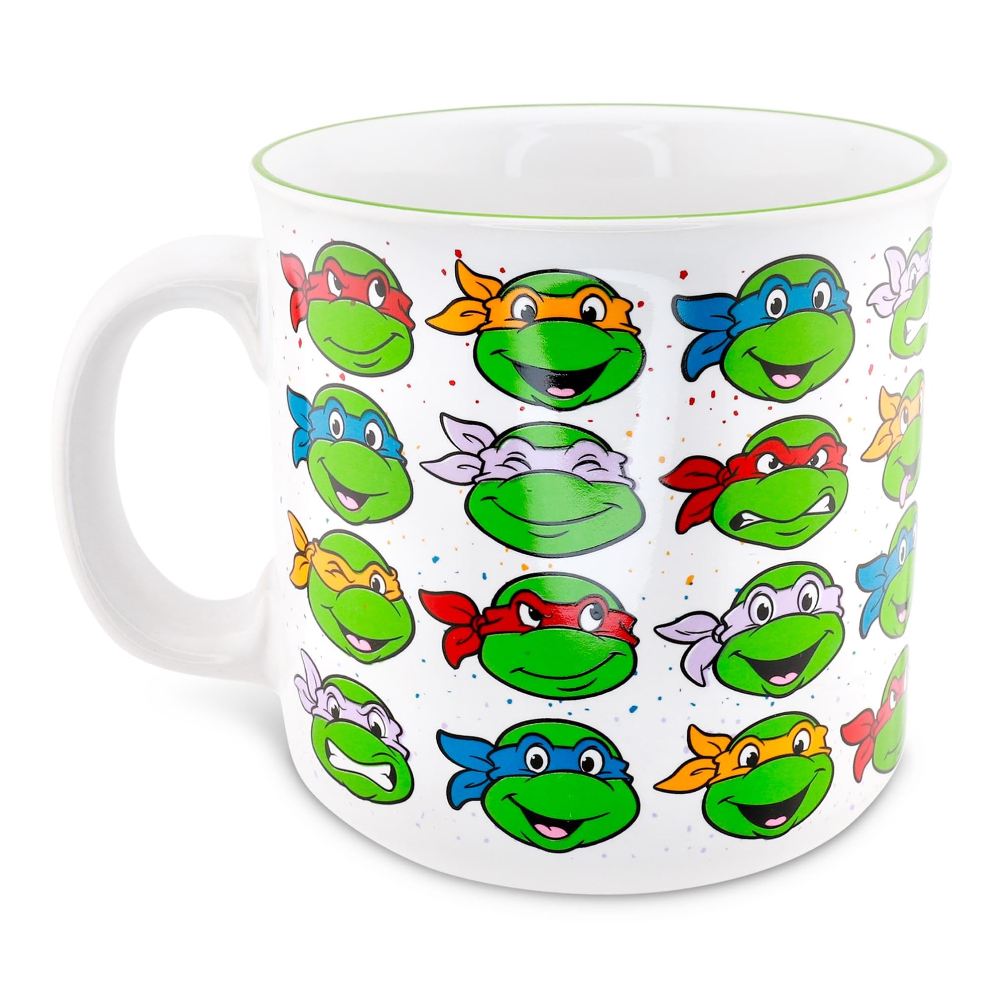 Foto 2 pulgar | Taza Camper De Cerámica Silver Buffalo Teenage Mutant Ninja Turtles - Venta Internacional.