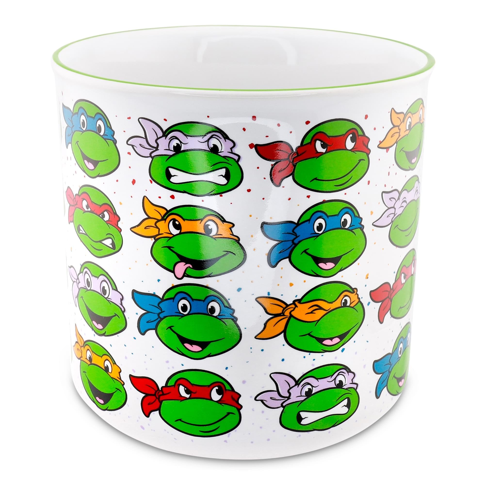 Foto 3 pulgar | Taza Camper De Cerámica Silver Buffalo Teenage Mutant Ninja Turtles - Venta Internacional.