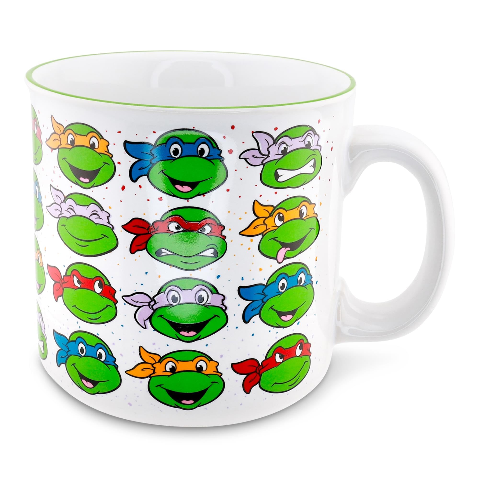 Foto 4 pulgar | Taza Camper De Cerámica Silver Buffalo Teenage Mutant Ninja Turtles - Venta Internacional.