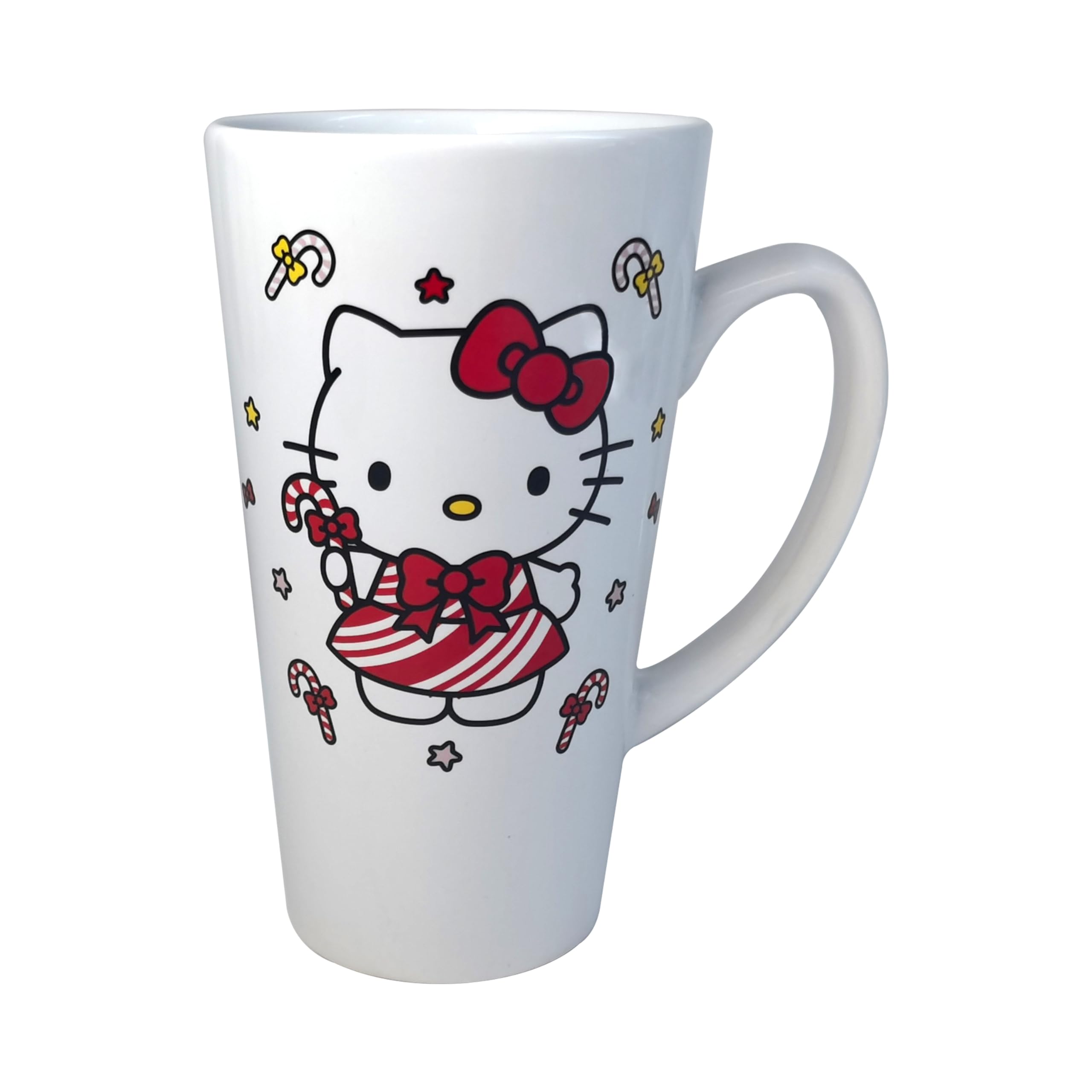 Foto 1 | Taza De Cerámica Para Café Con Leche Silver Buffalo Sanrio Hello Kitty  480 Ml - Venta Internacional.