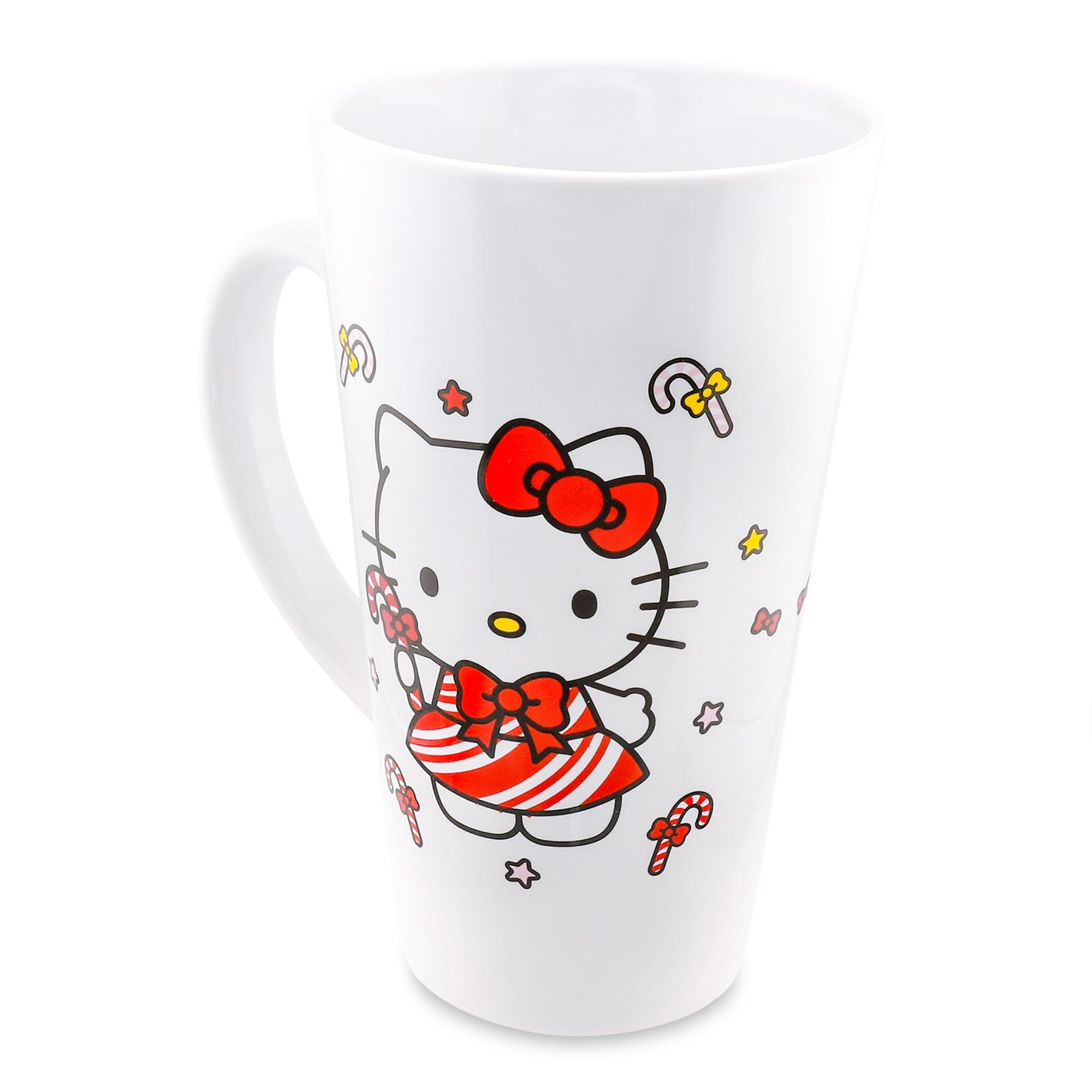 Foto 3 | Taza De Cerámica Para Café Con Leche Silver Buffalo Sanrio Hello Kitty  480 Ml - Venta Internacional.