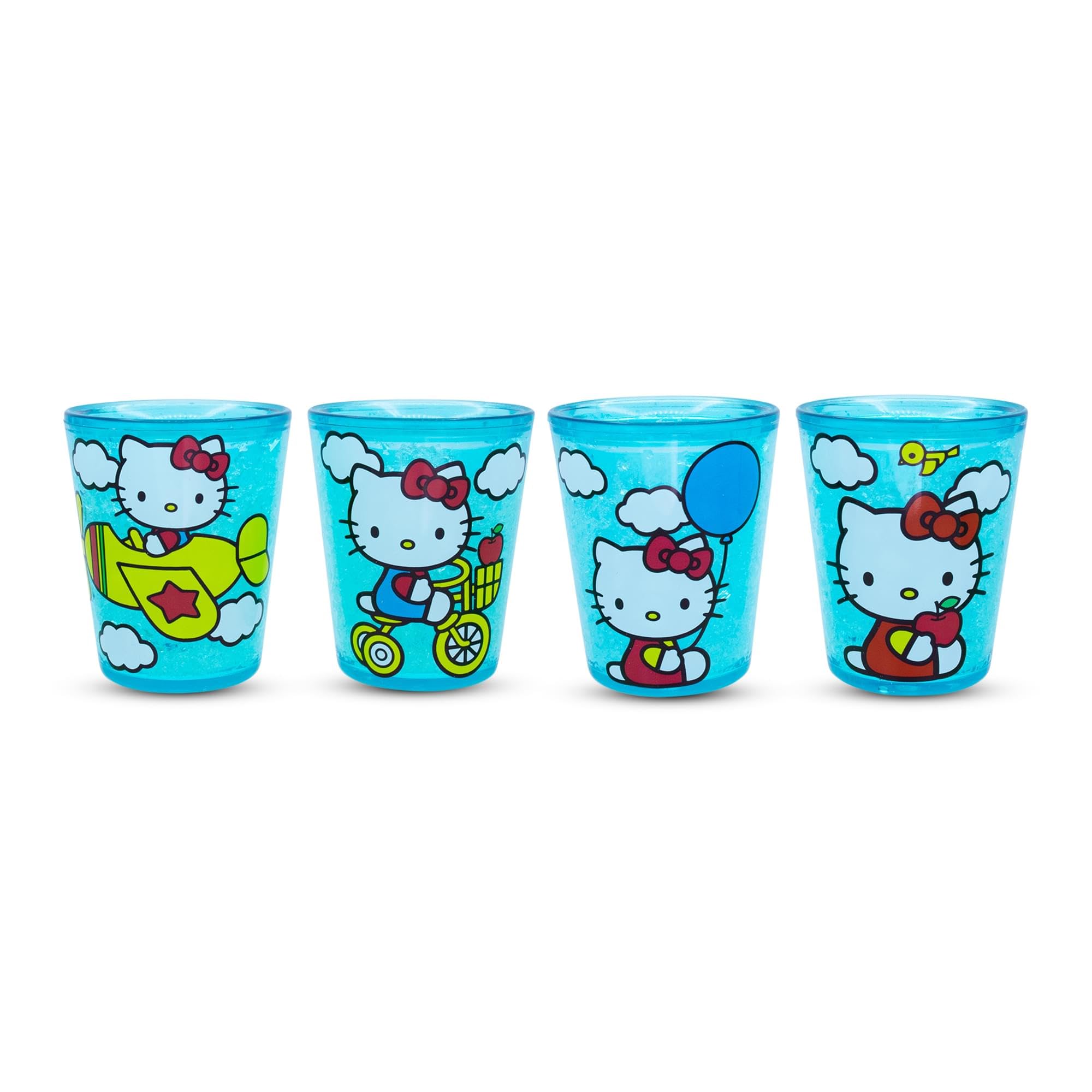 Foto 2 pulgar | Minitazas Silver Buffalo Sanrio Hello Kitty De 60 Ml  Juego De 4 - Venta Internacional.