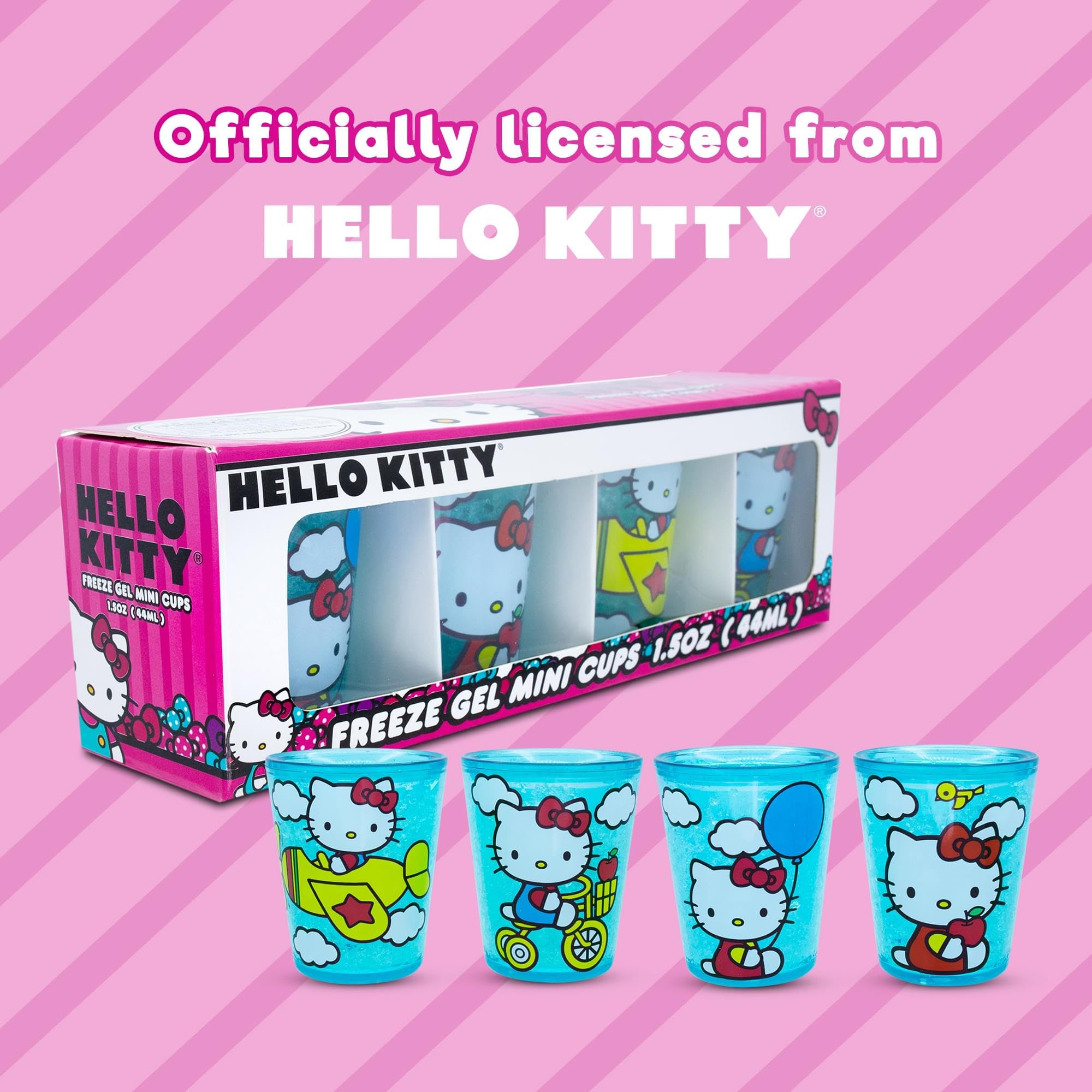 Foto 3 pulgar | Minitazas Silver Buffalo Sanrio Hello Kitty De 60 Ml  Juego De 4 - Venta Internacional.