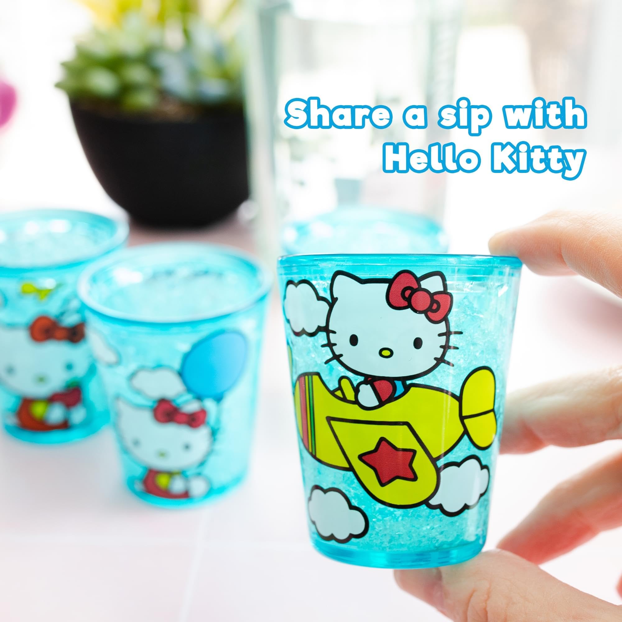 Foto 4 pulgar | Minitazas Silver Buffalo Sanrio Hello Kitty De 60 Ml  Juego De 4 - Venta Internacional.