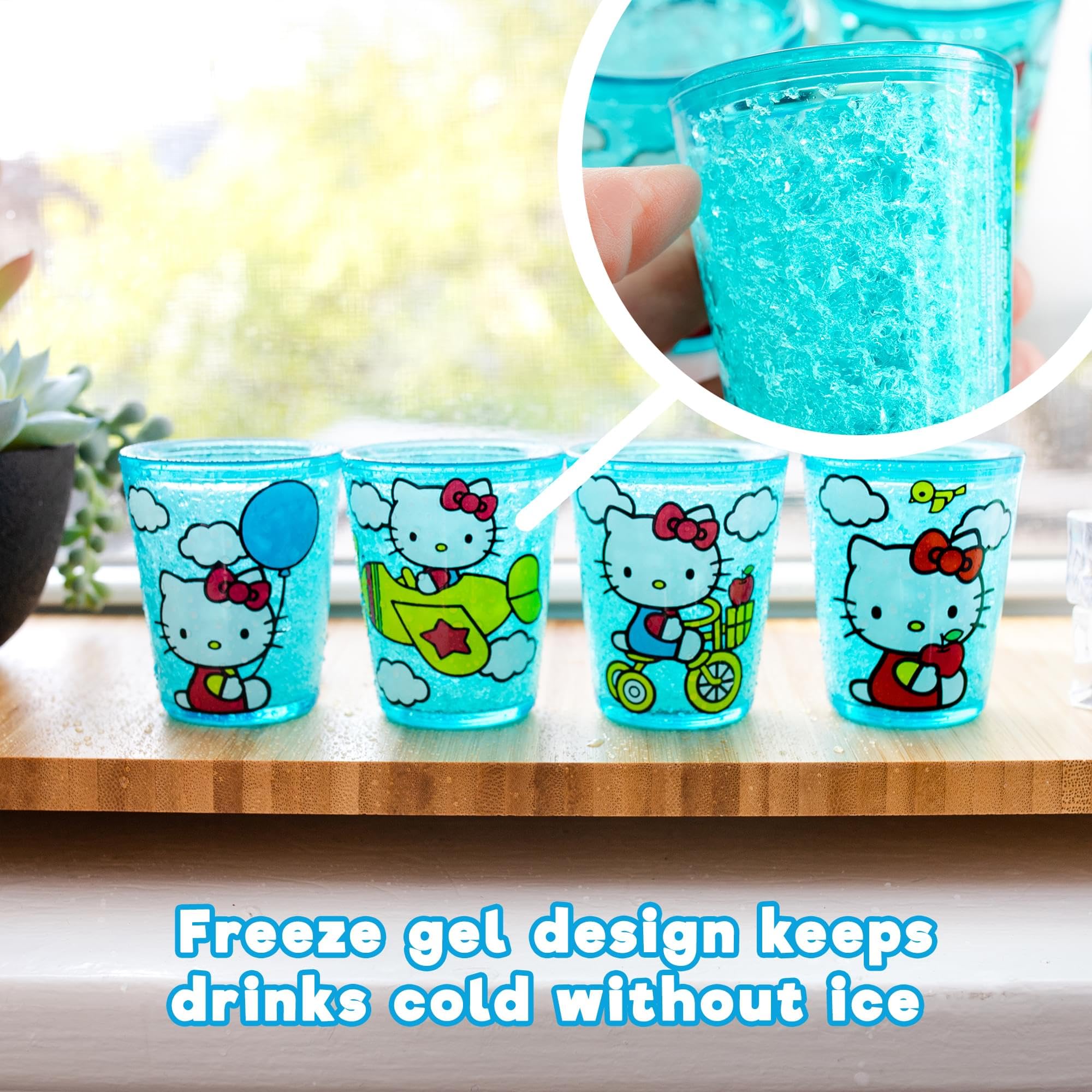 Foto 5 pulgar | Minitazas Silver Buffalo Sanrio Hello Kitty De 60 Ml  Juego De 4 - Venta Internacional.