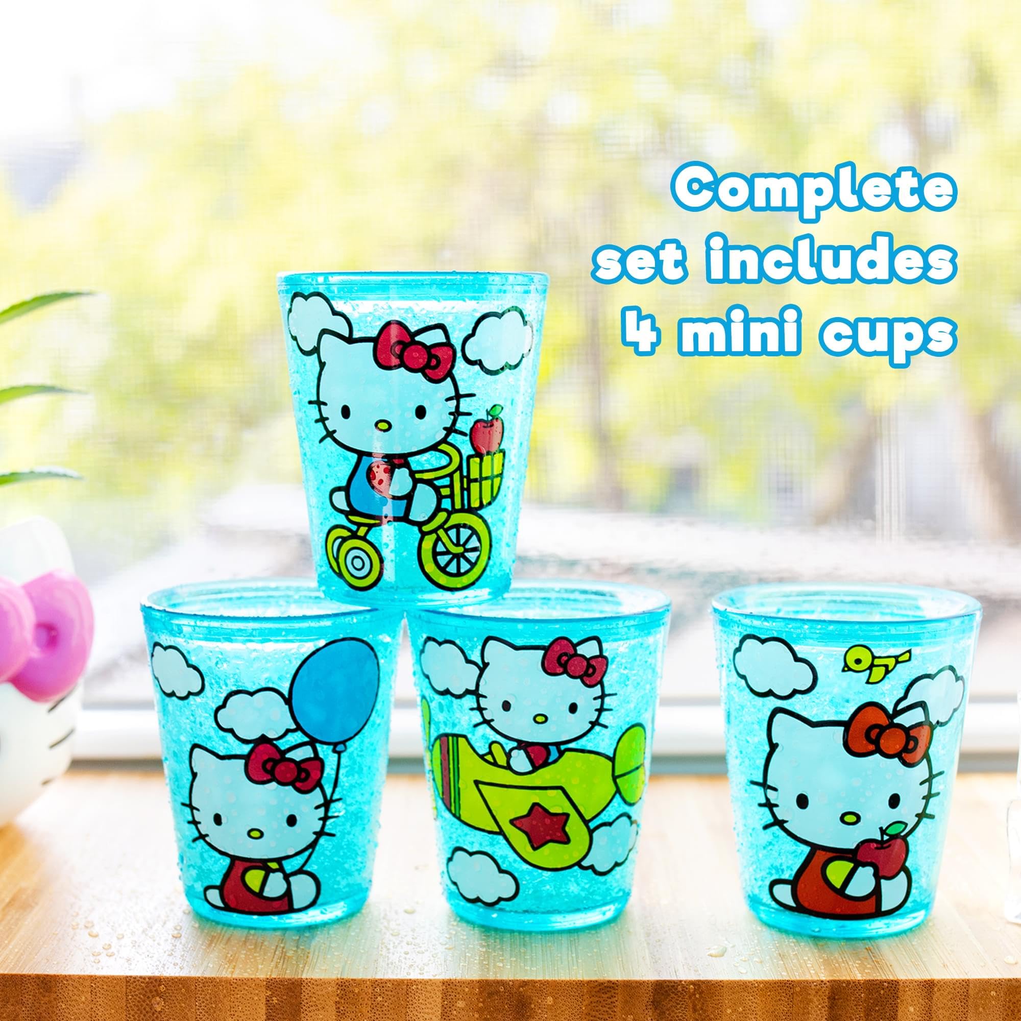Foto 6 pulgar | Minitazas Silver Buffalo Sanrio Hello Kitty De 60 Ml  Juego De 4 - Venta Internacional.