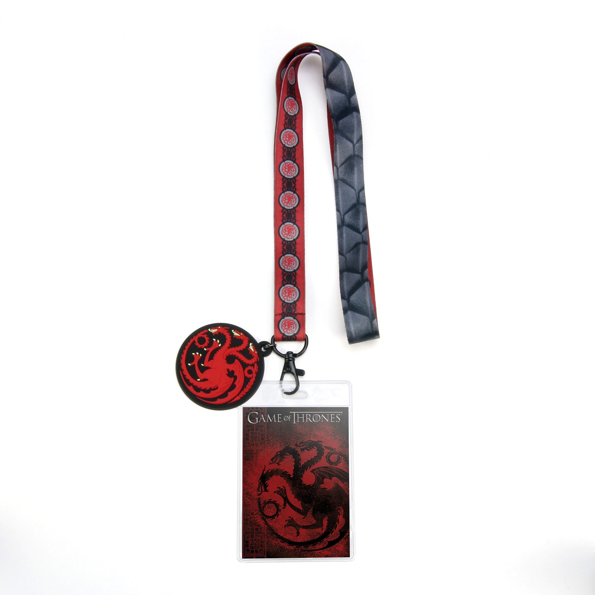Foto 2 pulgar | Lanyard The Coop Game Of Thrones House Targaryen Con Licencia Oficial - Venta Internacional.