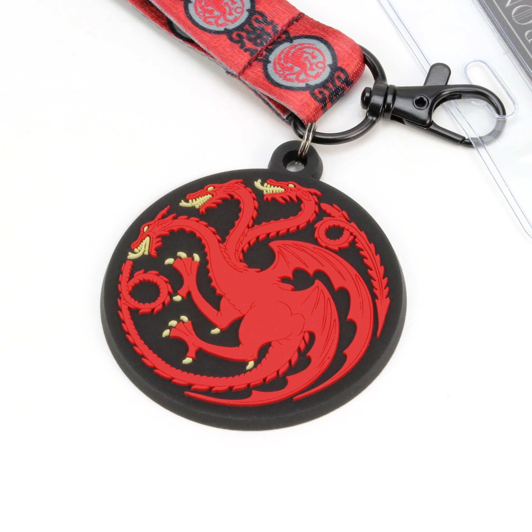 Foto 3 pulgar | Lanyard The Coop Game Of Thrones House Targaryen Con Licencia Oficial - Venta Internacional.