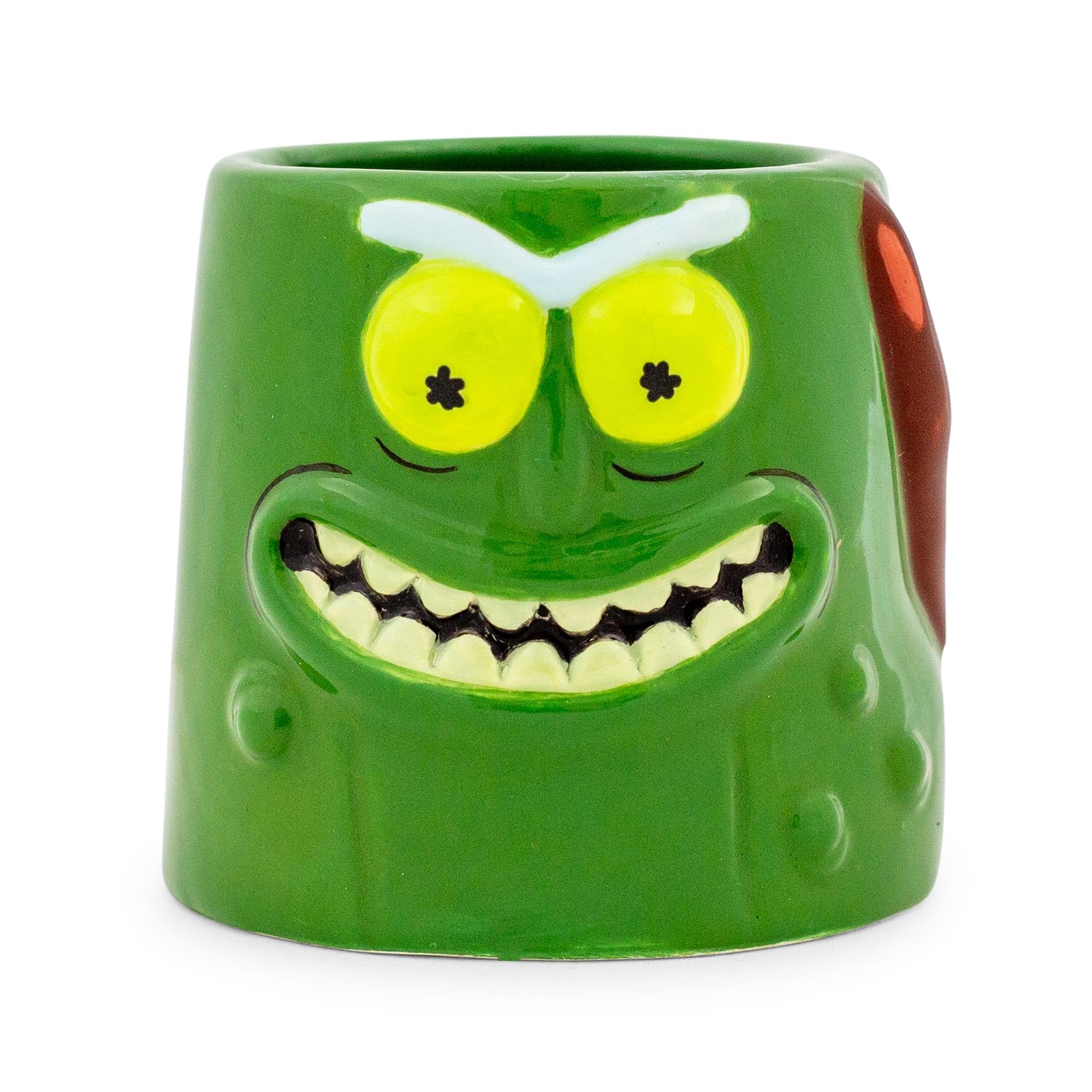 Foto 2 pulgar | Vaso De Chupito Plateado Buffalo Rick And Morty Pickle Rick  60 Ml - Venta Internacional.