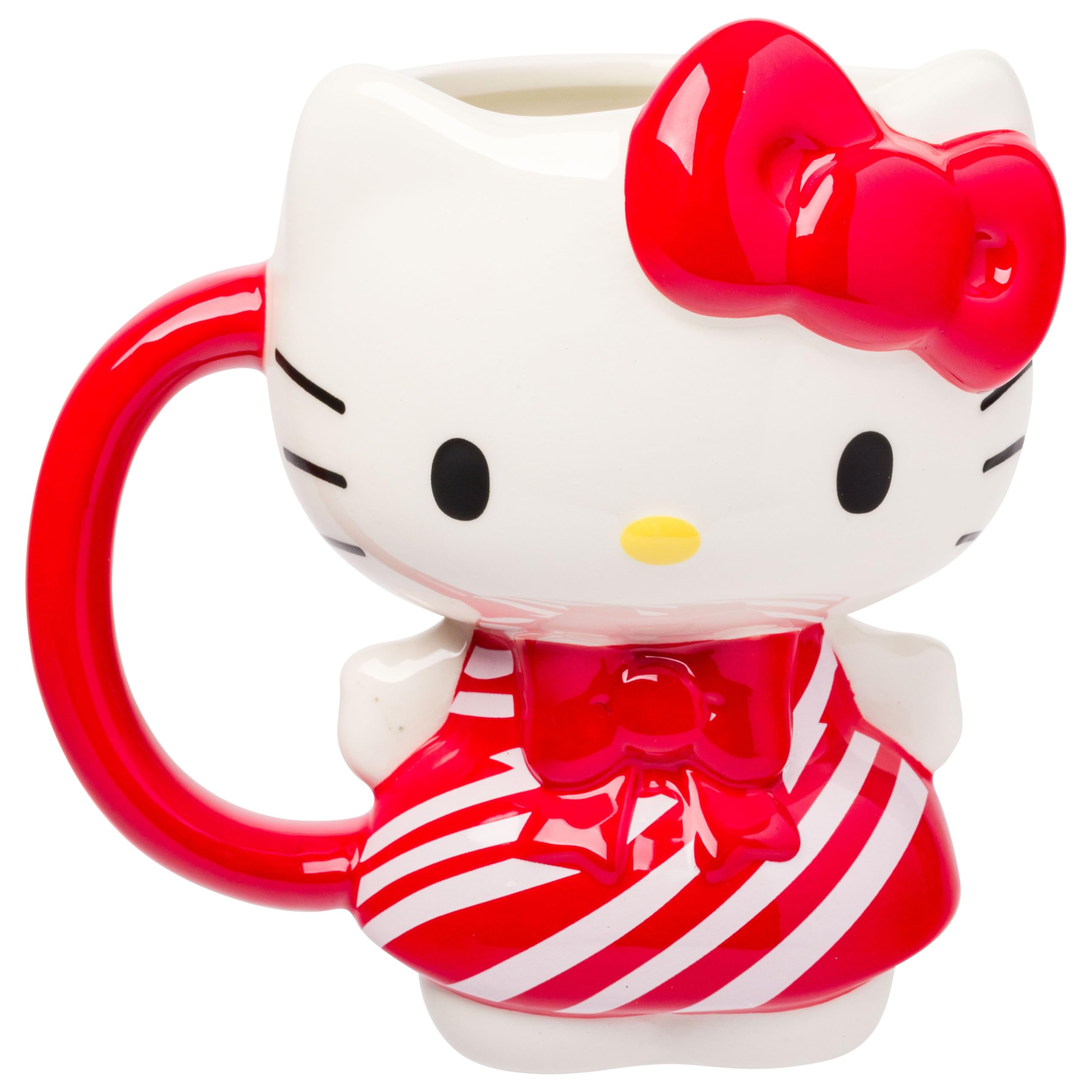 Foto 2 pulgar | Taza De Cerámica Silver Buffalo Sanrio Hello Kitty 600 Ml Christmas - Venta Internacional.