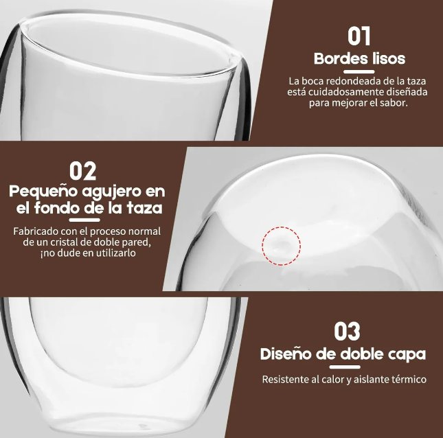 Foto 4 pulgar | Vasos para Expresso Xtellar 6 Piezas