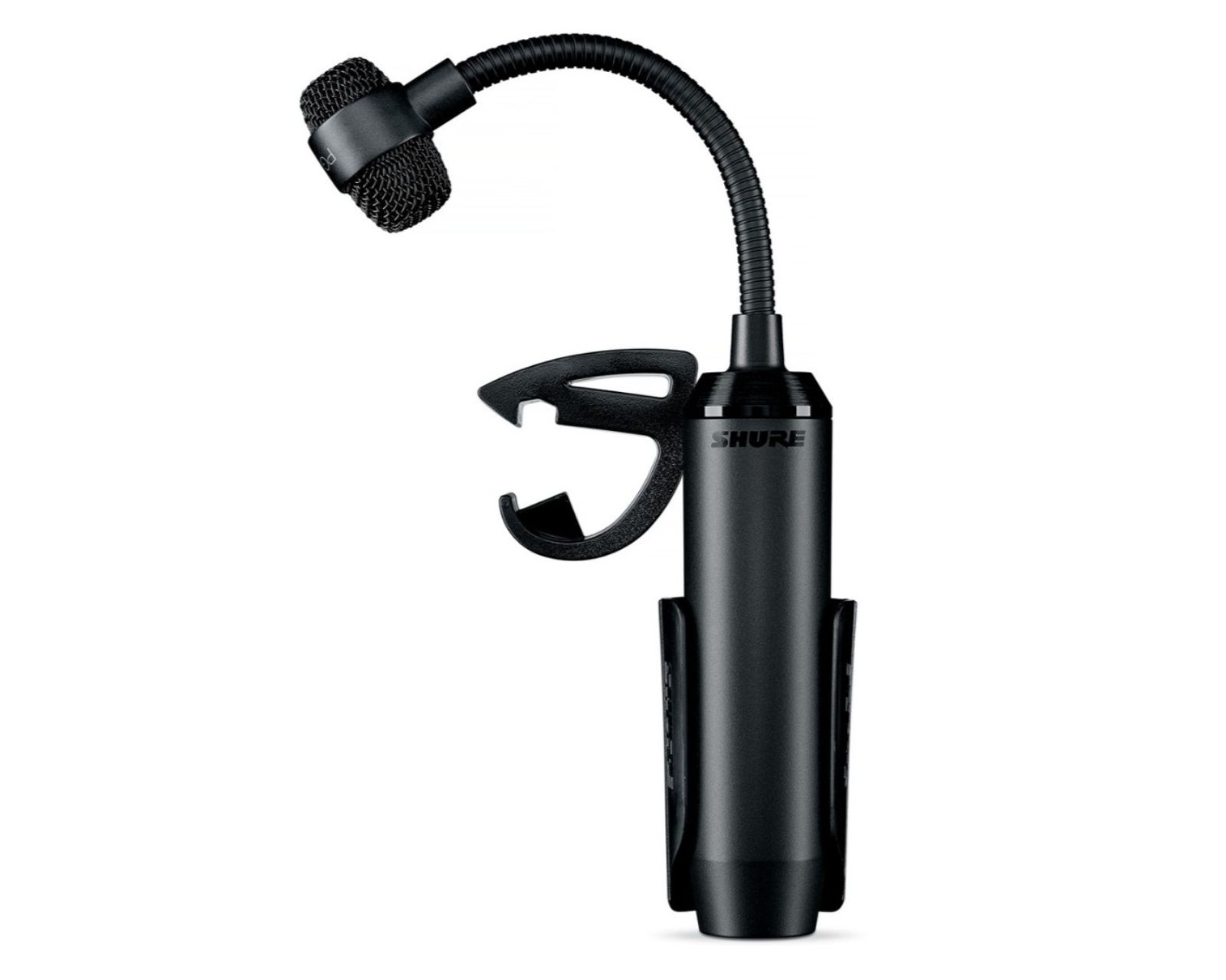 Micrófono de Tambor Shure PGA98D-XLR color Negro Condensador de Cuello Flexible